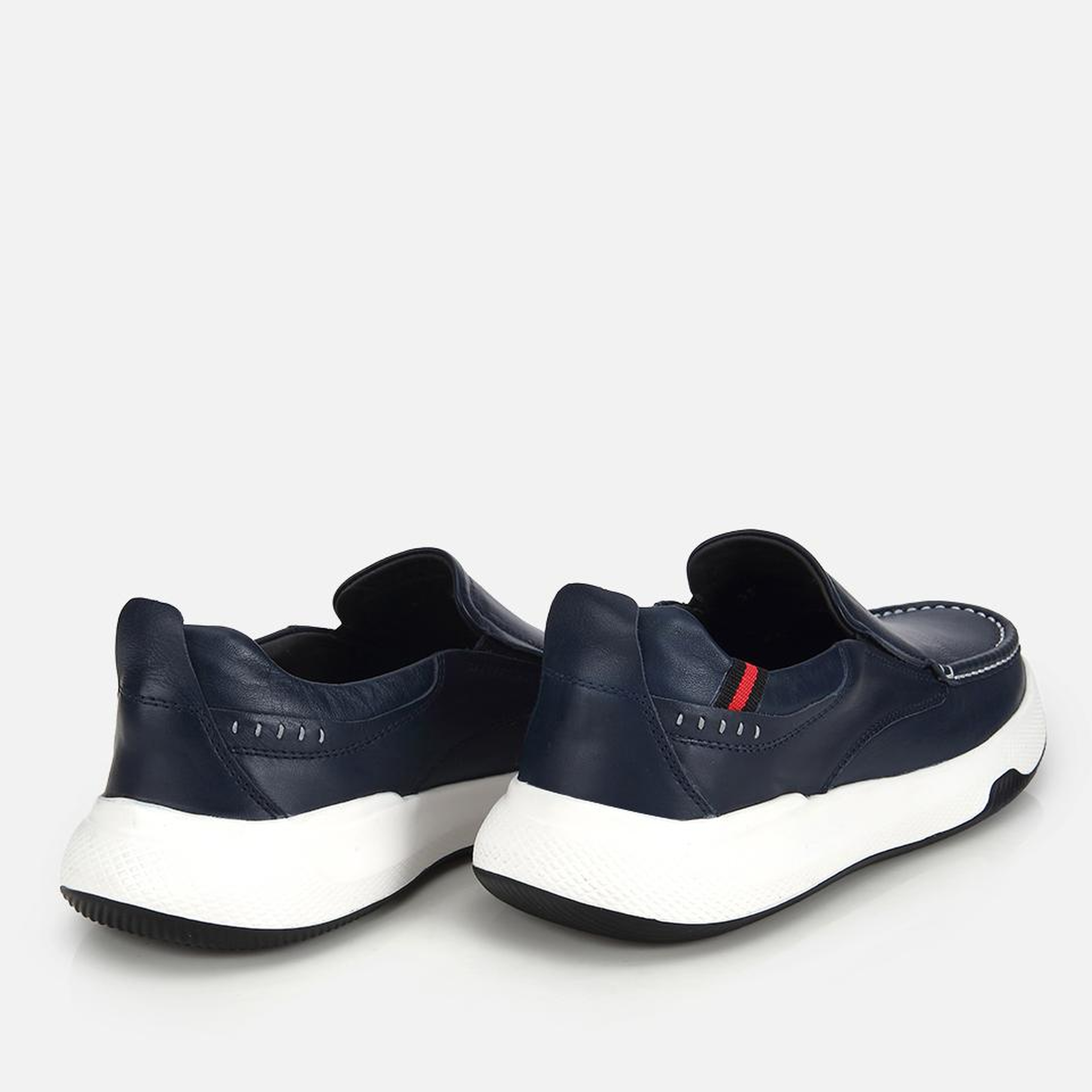 Erkek Deri Lacivert Comfort Günlük Loafer