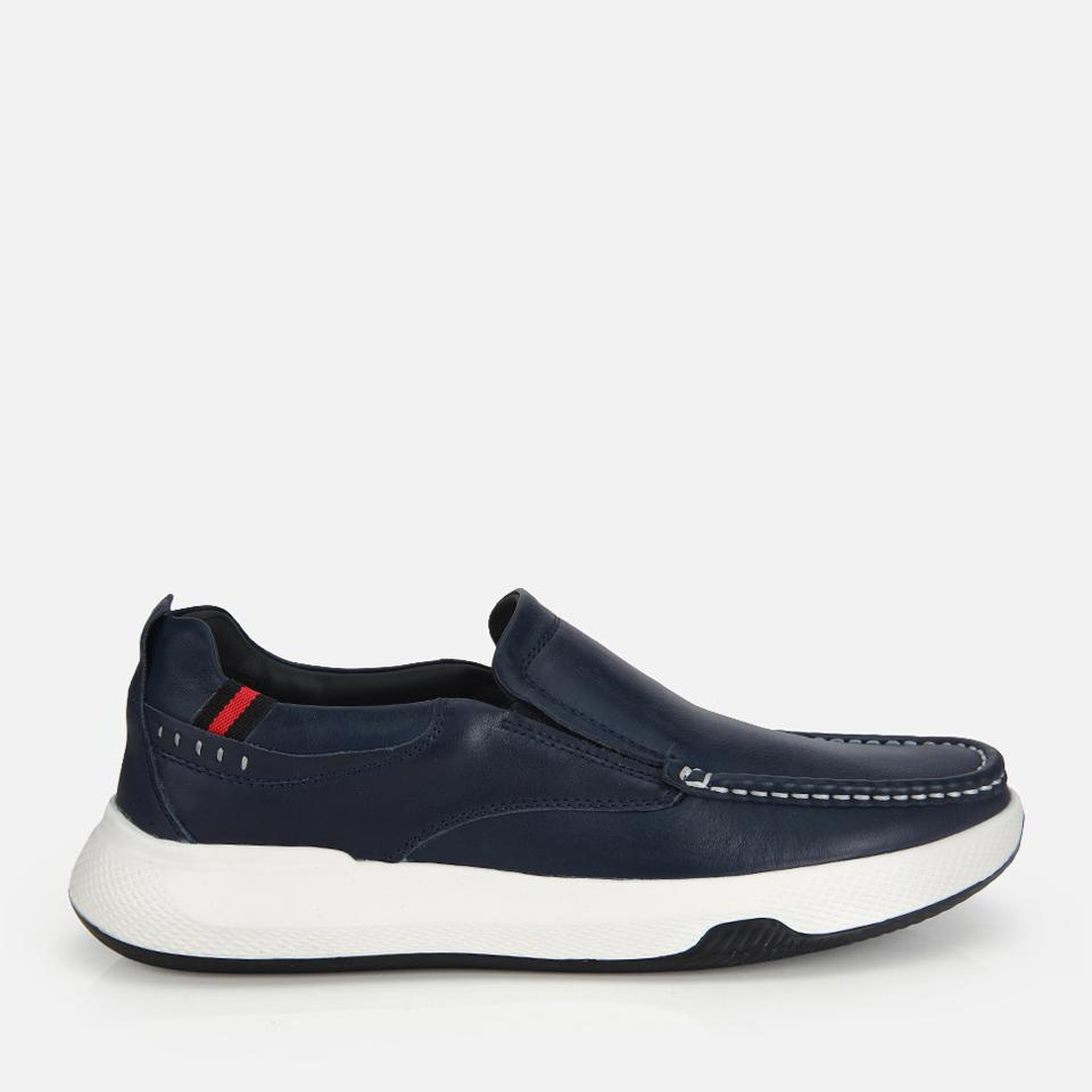 Erkek Deri Lacivert Comfort Günlük Loafer