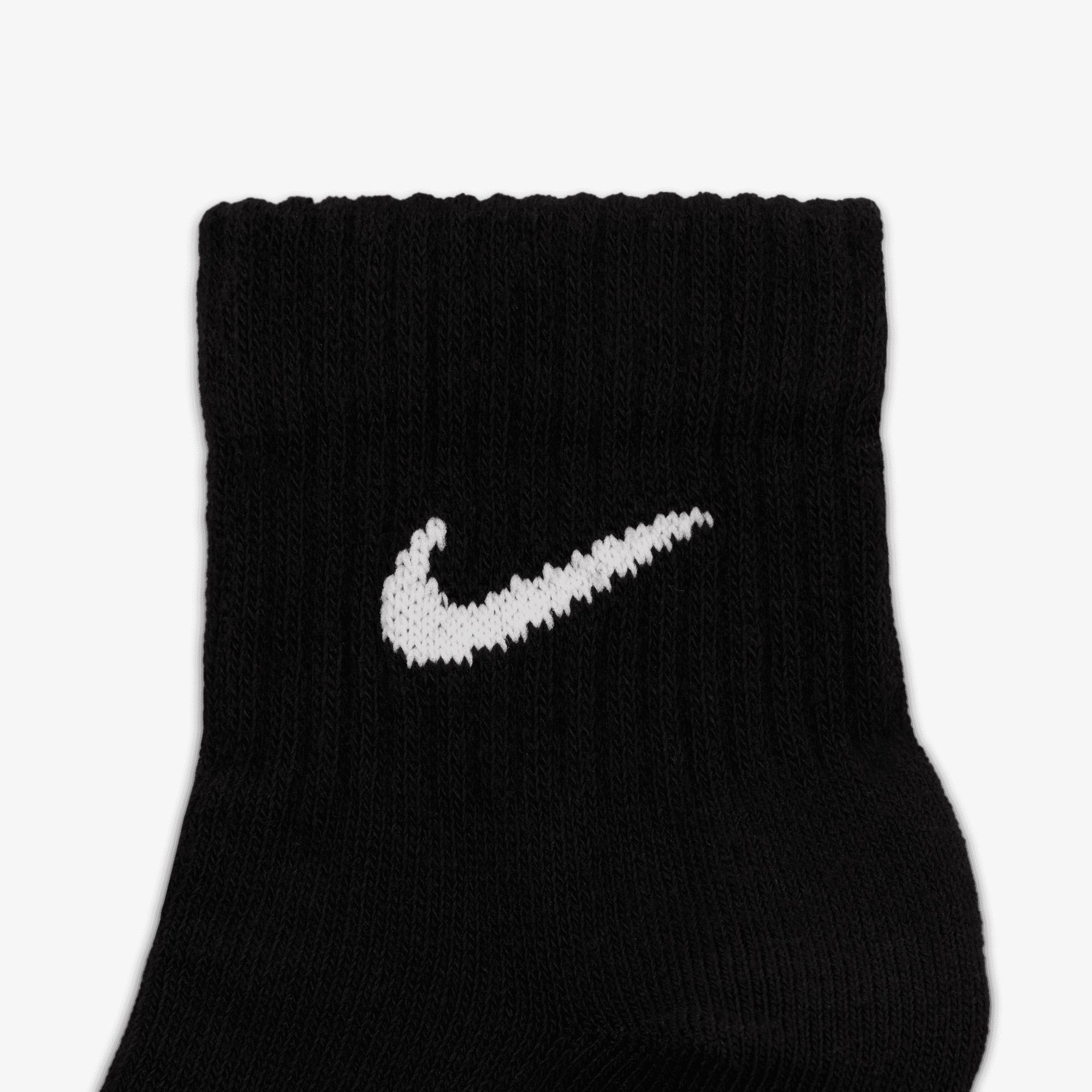 Nike Everyday Lightweight 3'lü Unisex Siyah Çorap