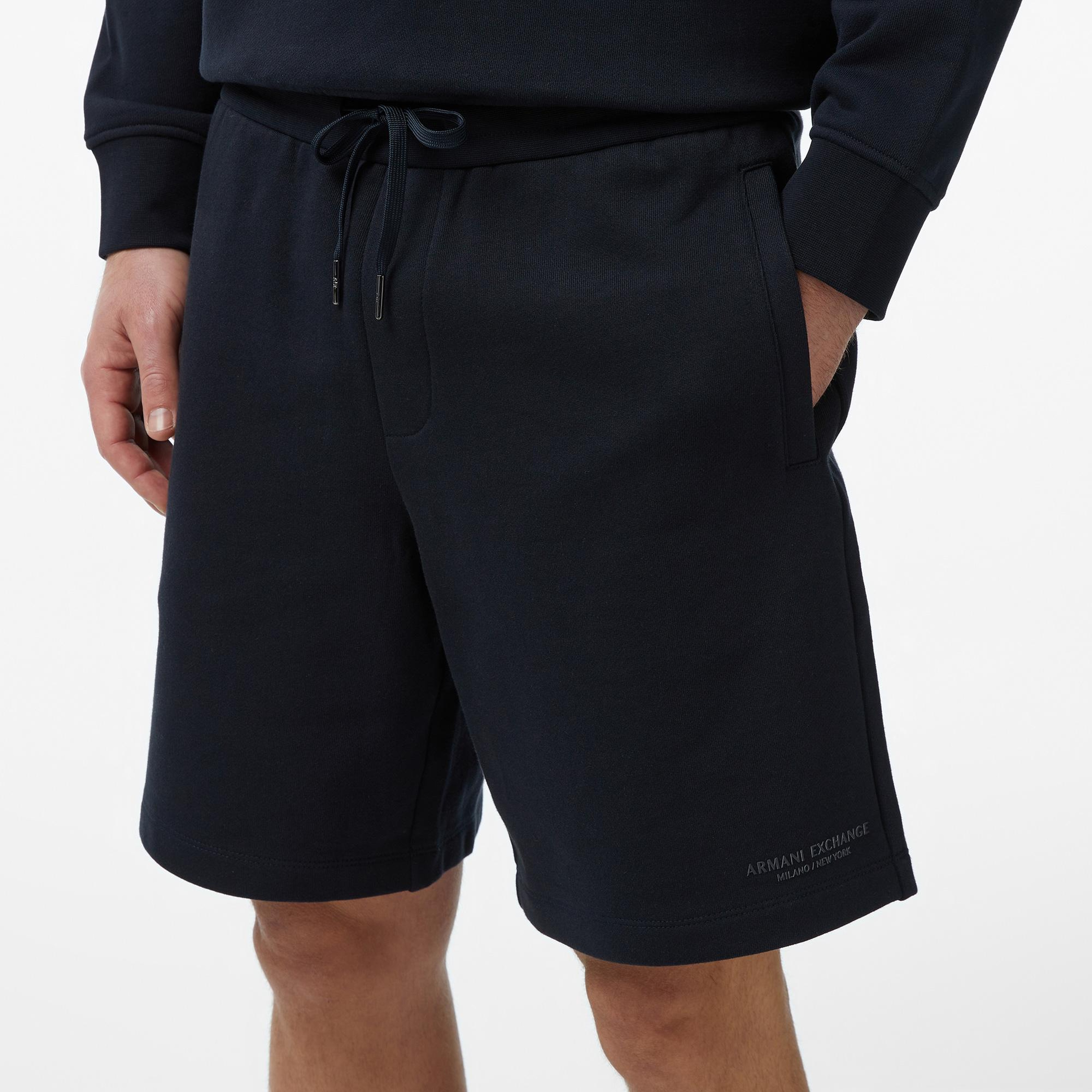 Armani Exchange Erkek Lacivert Şort
