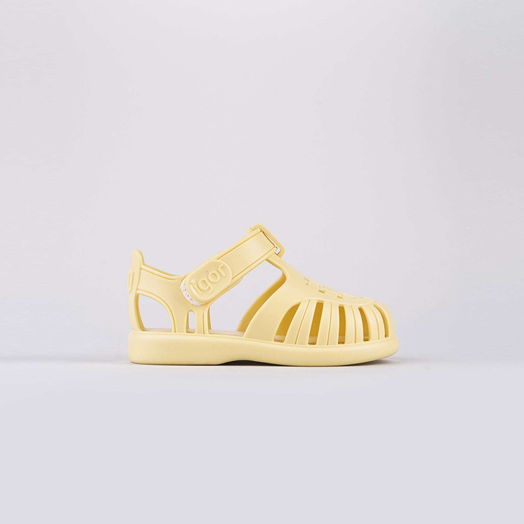 Igor Tobby Solid Çocuk Sarı Sandalet