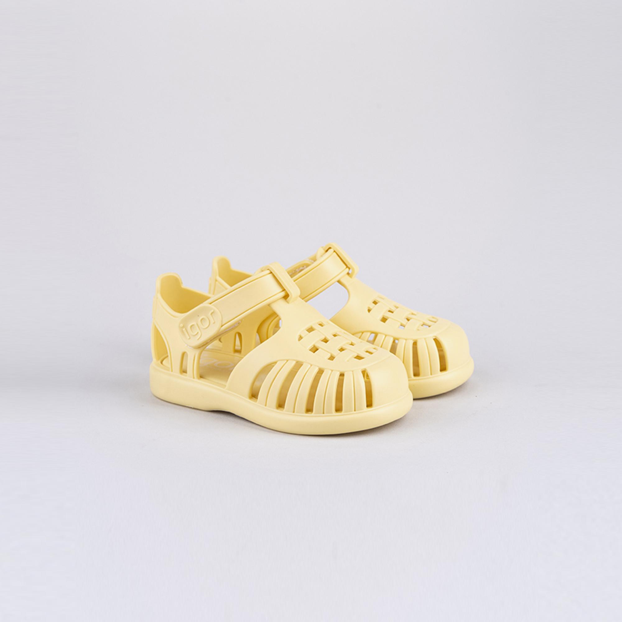 Igor Tobby Solid Çocuk Sarı Sandalet