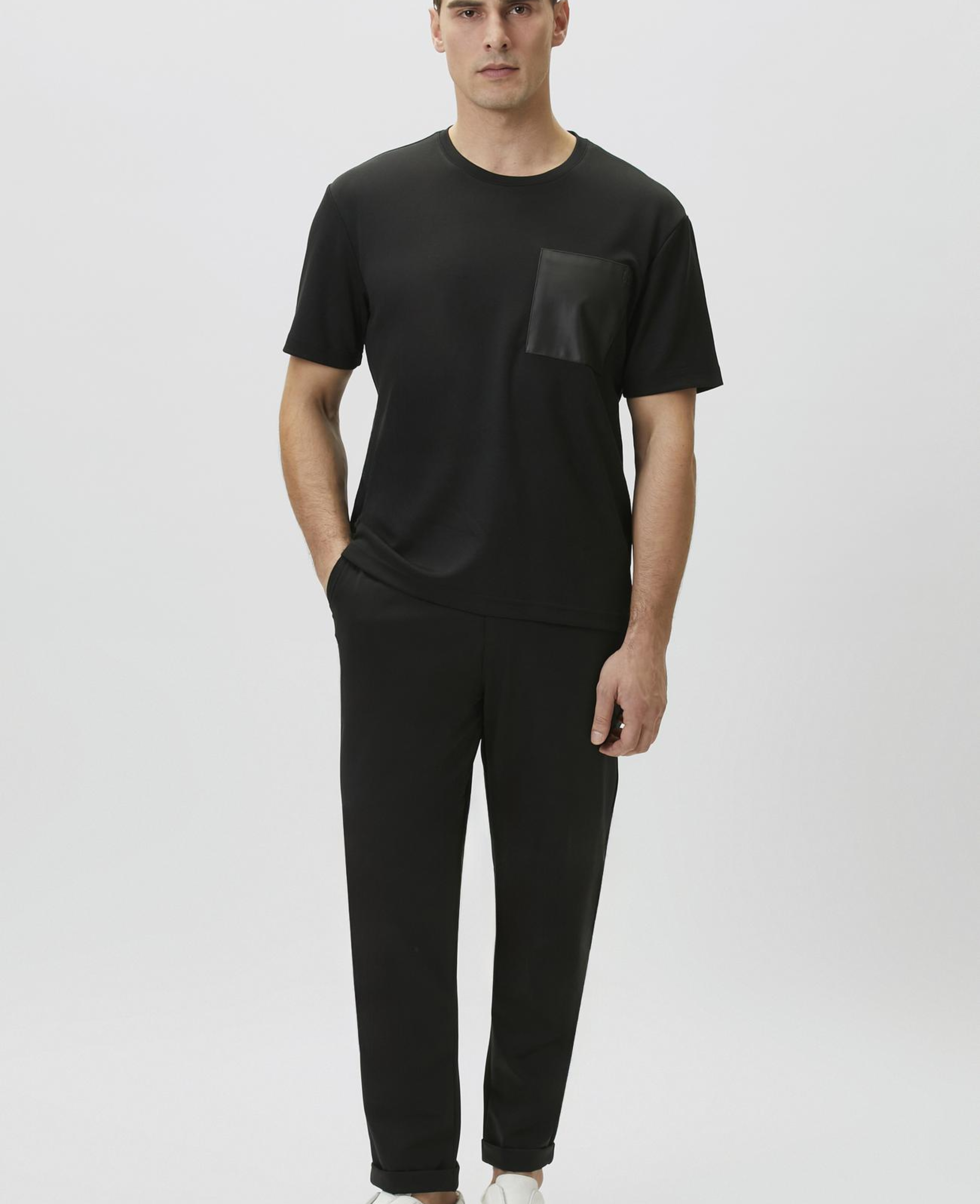 Network Erkek Comfort Fit Bordo Göğüs Cep Detaylı Sweatshirt