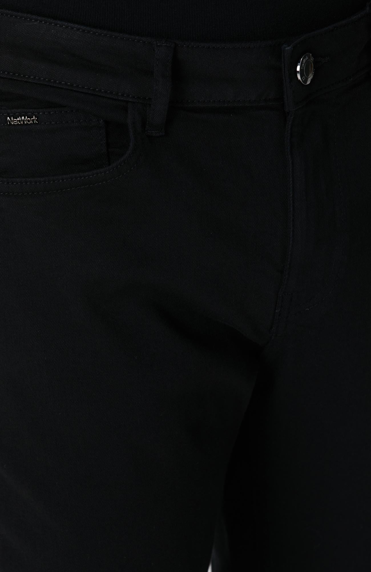 Network Erkek Siyah Denim Pantolon