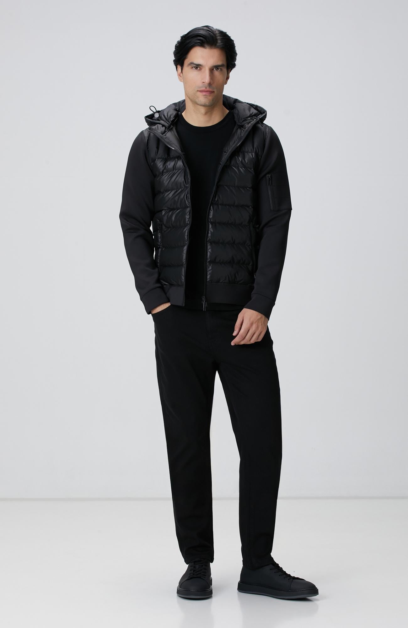 Network Erkek Siyah Denim Pantolon