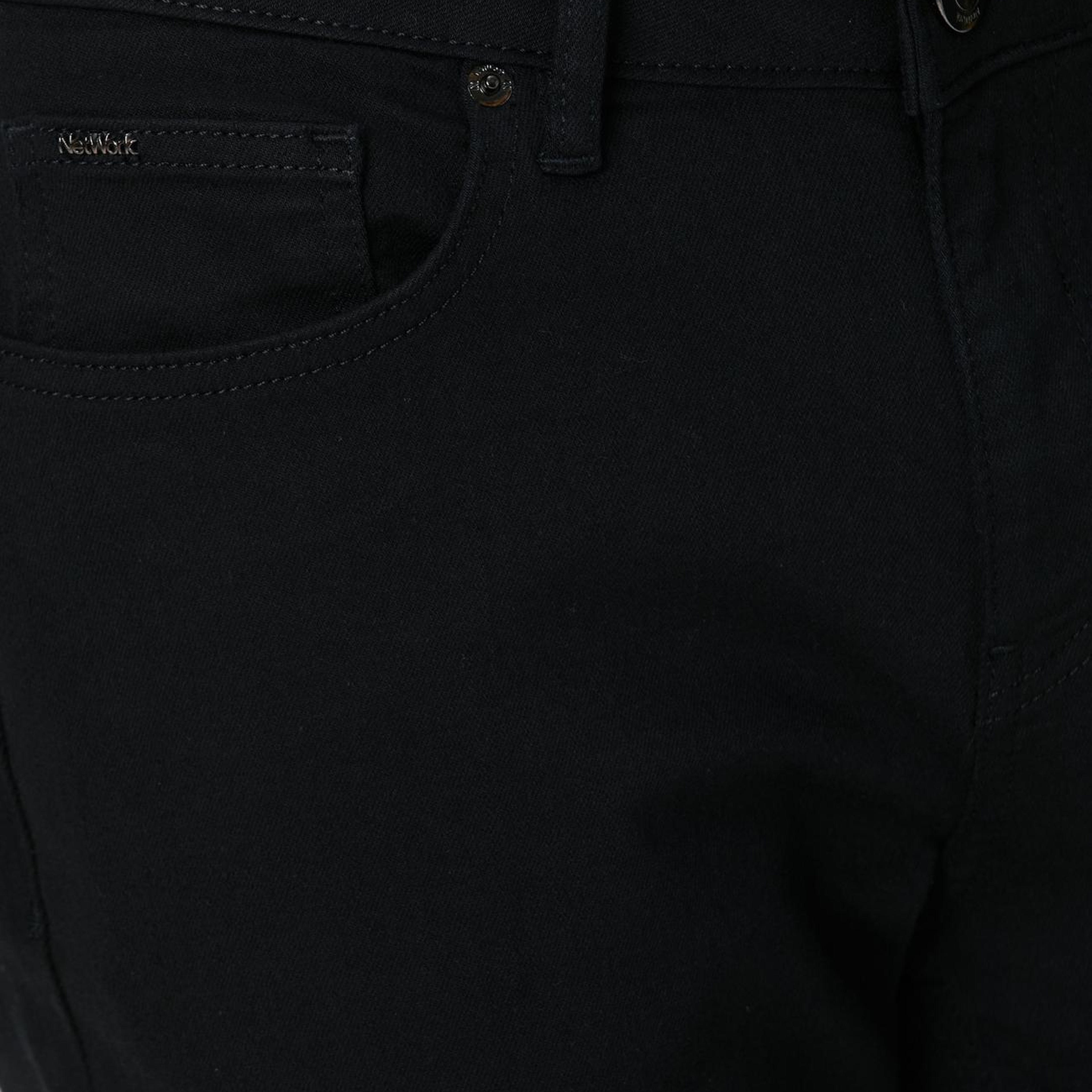Network Erkek Siyah Denim Pantolon