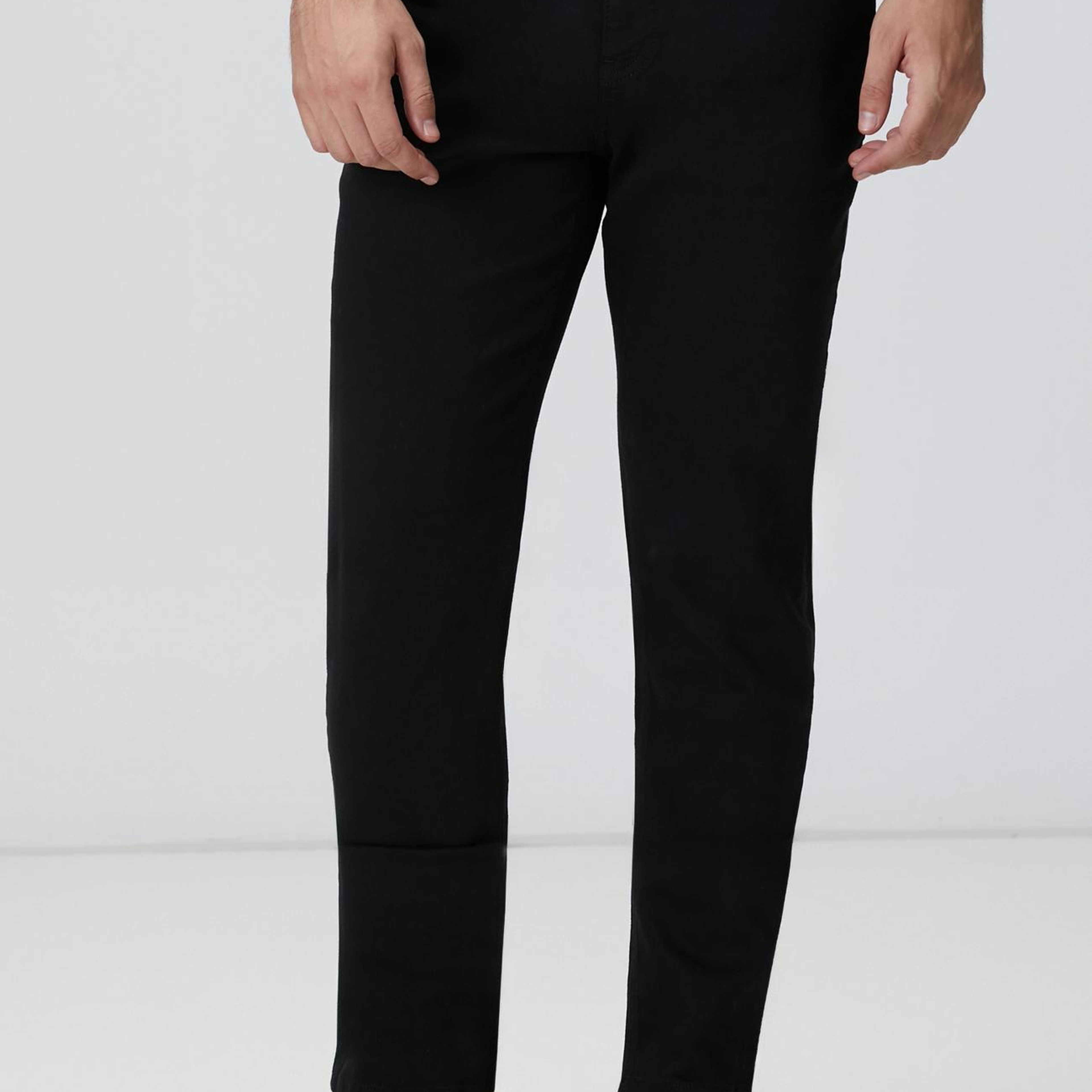 Network Erkek Siyah Denim Pantolon
