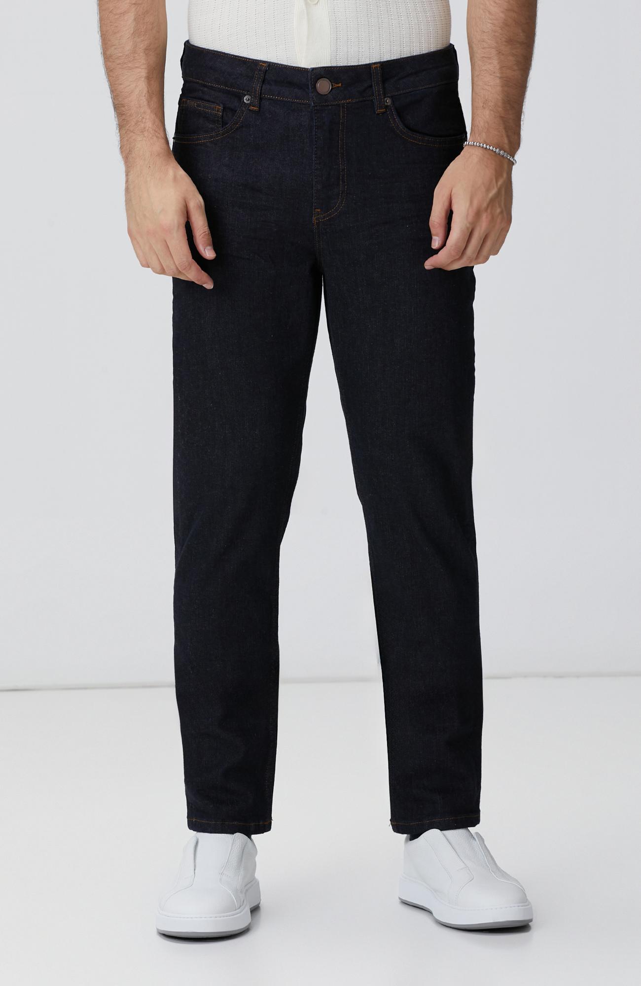 Network Erkek Lacivert Denim Pantolon
