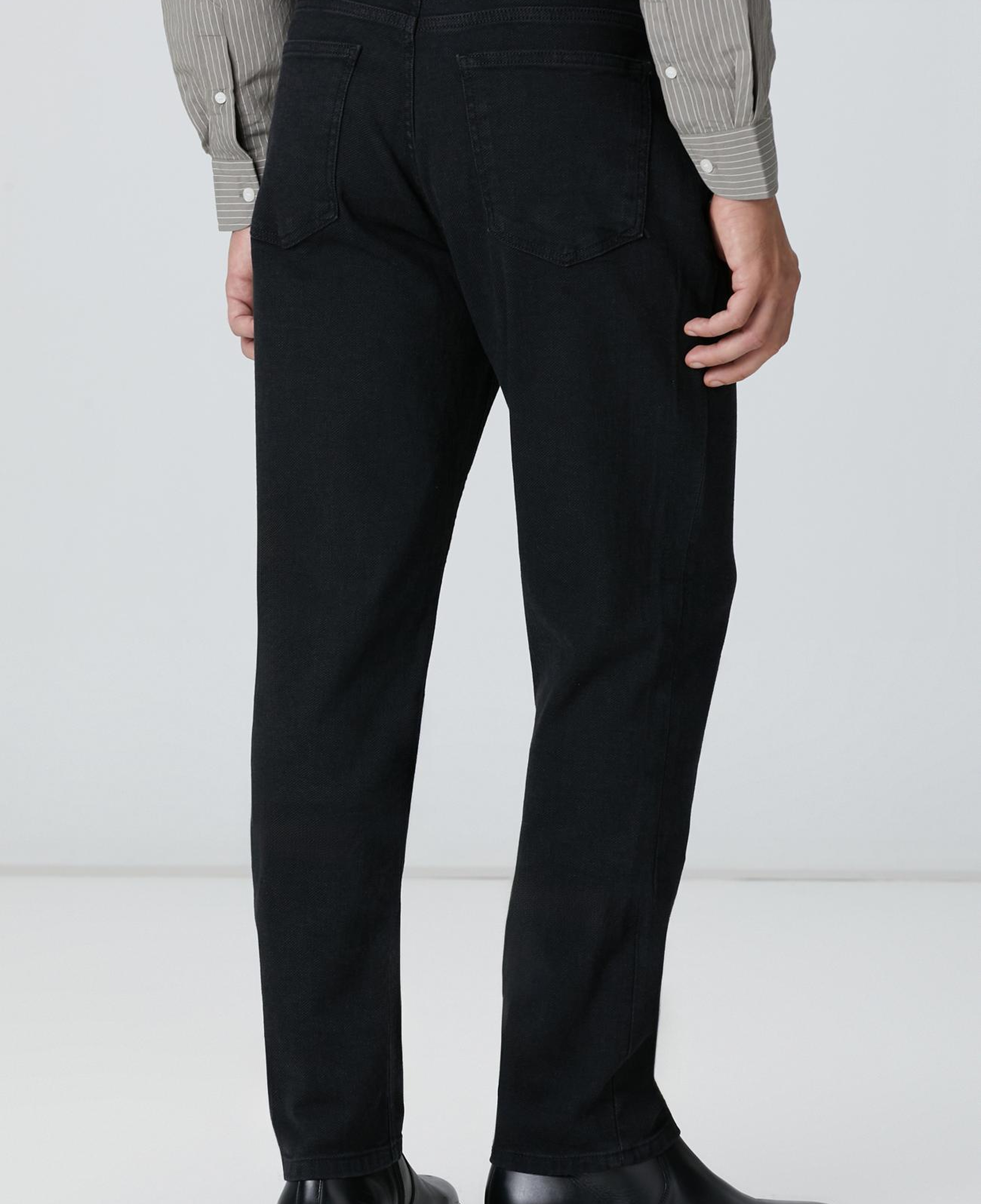Network Erkek Siyah Denim Pantolon