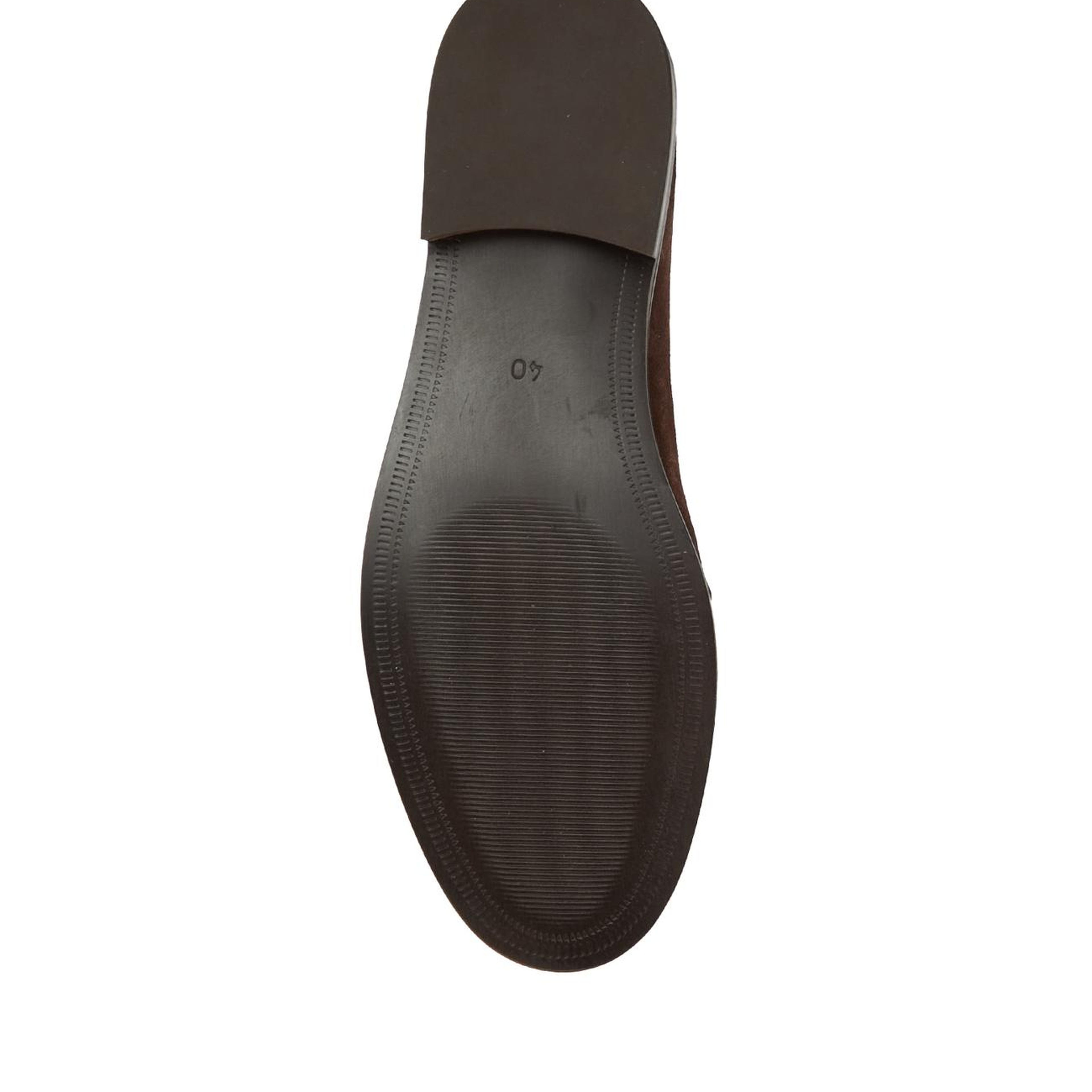 Divarese Kadın Acı Kahve Bantlı Süet Loafer