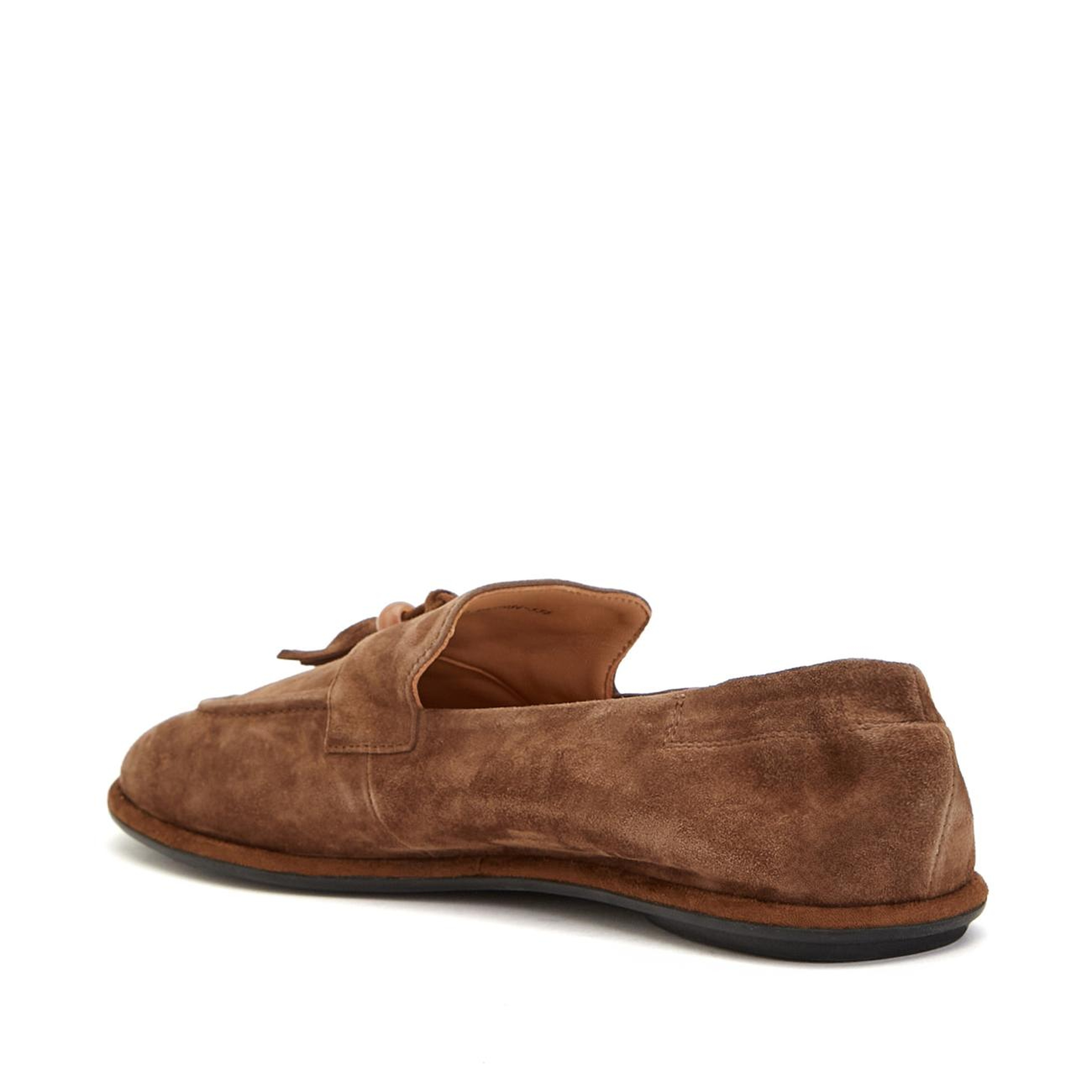 Divarese Kadın Tütün Süet Loafer