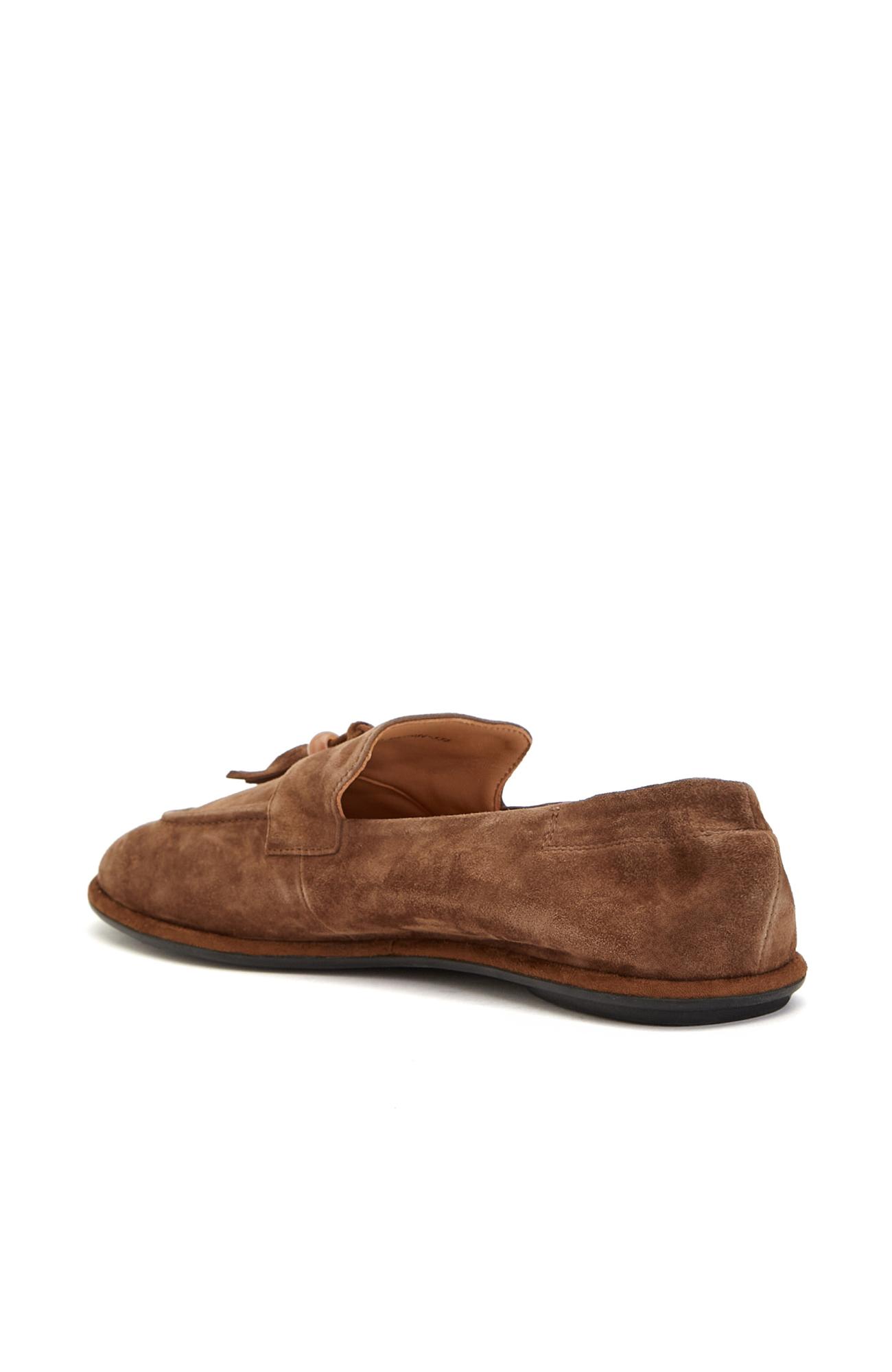 Divarese Kadın Tütün Süet Loafer