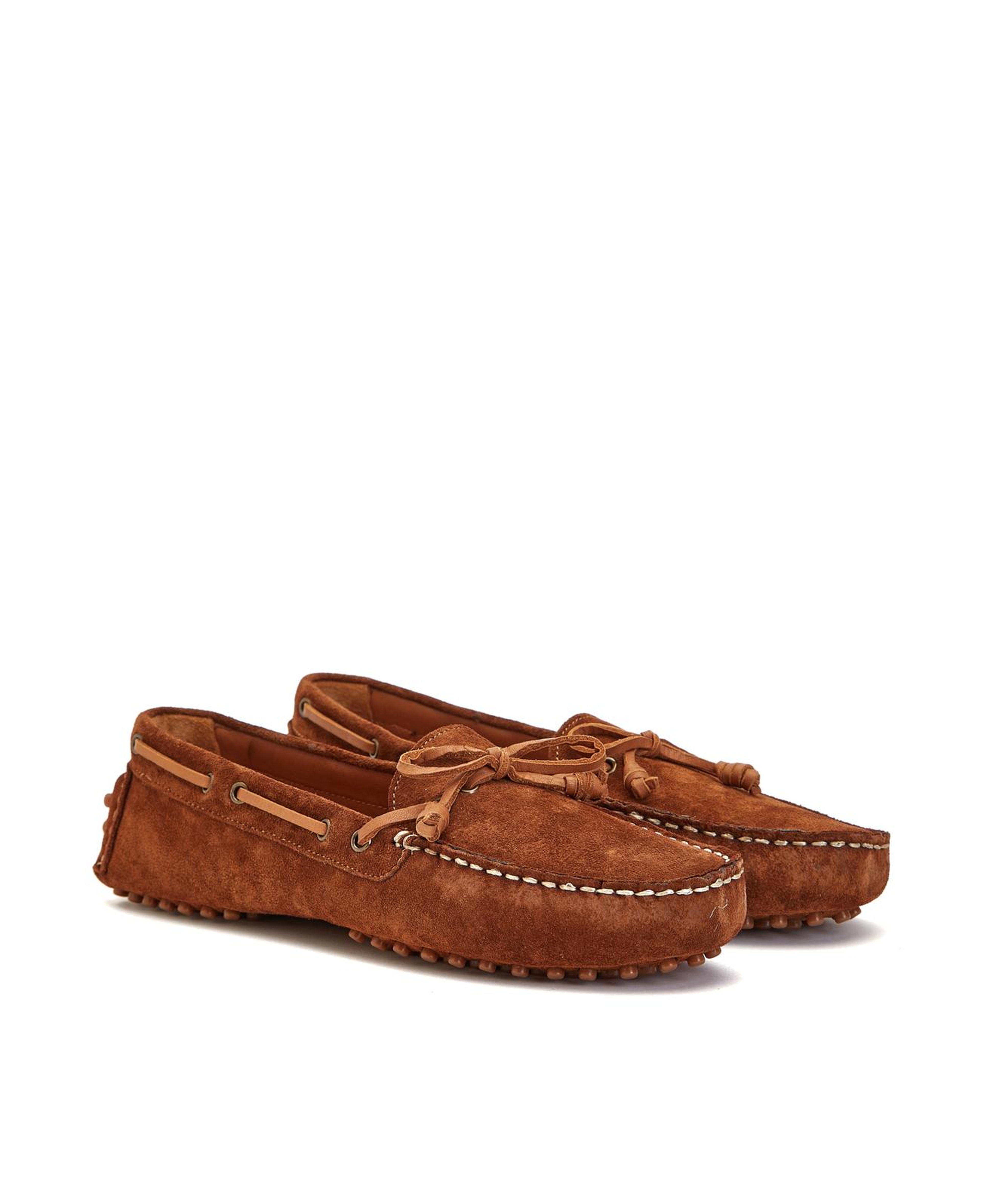 Divarese Kadın Kahverengi Süet Loafer