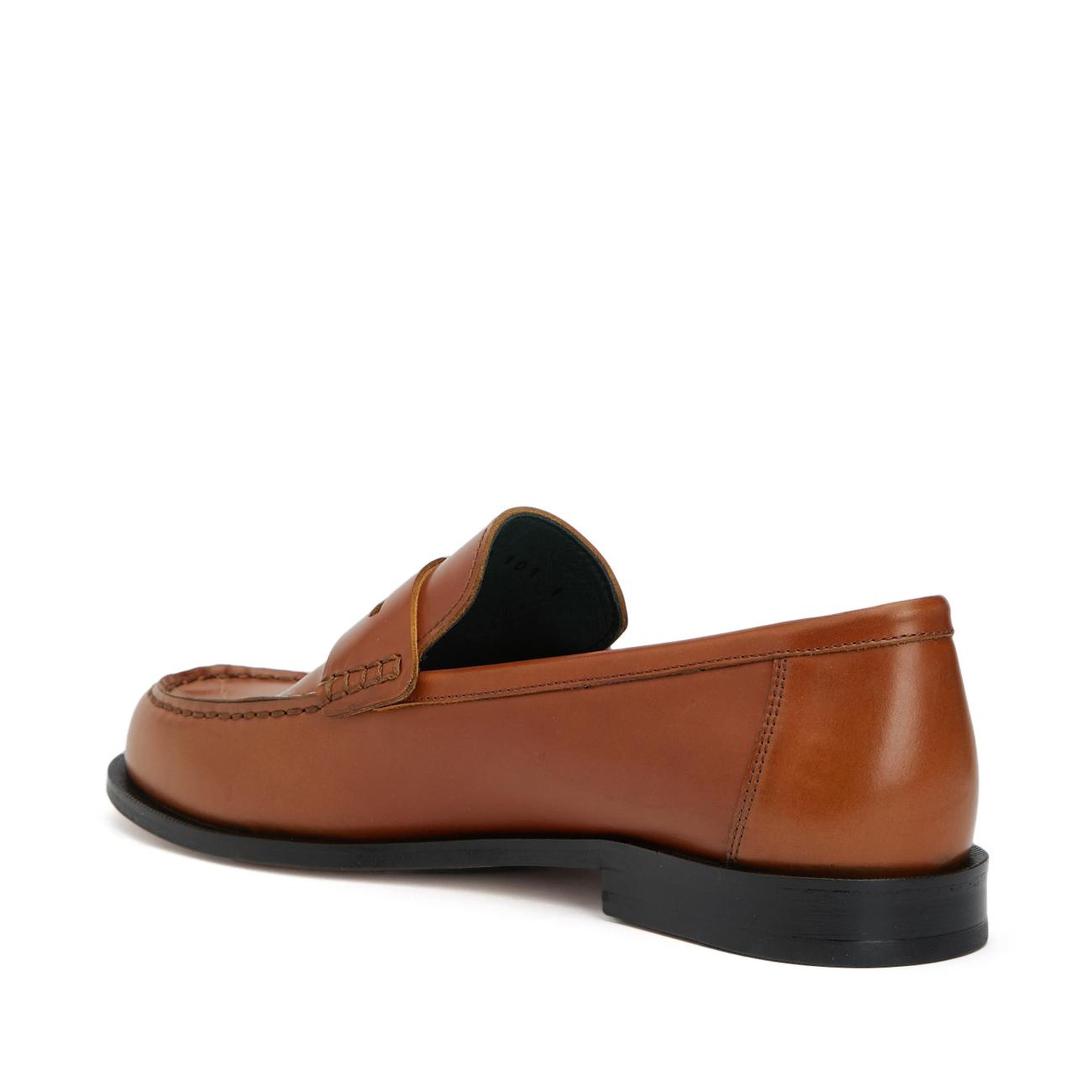 George Hogg Kadın Taba Deri Loafer