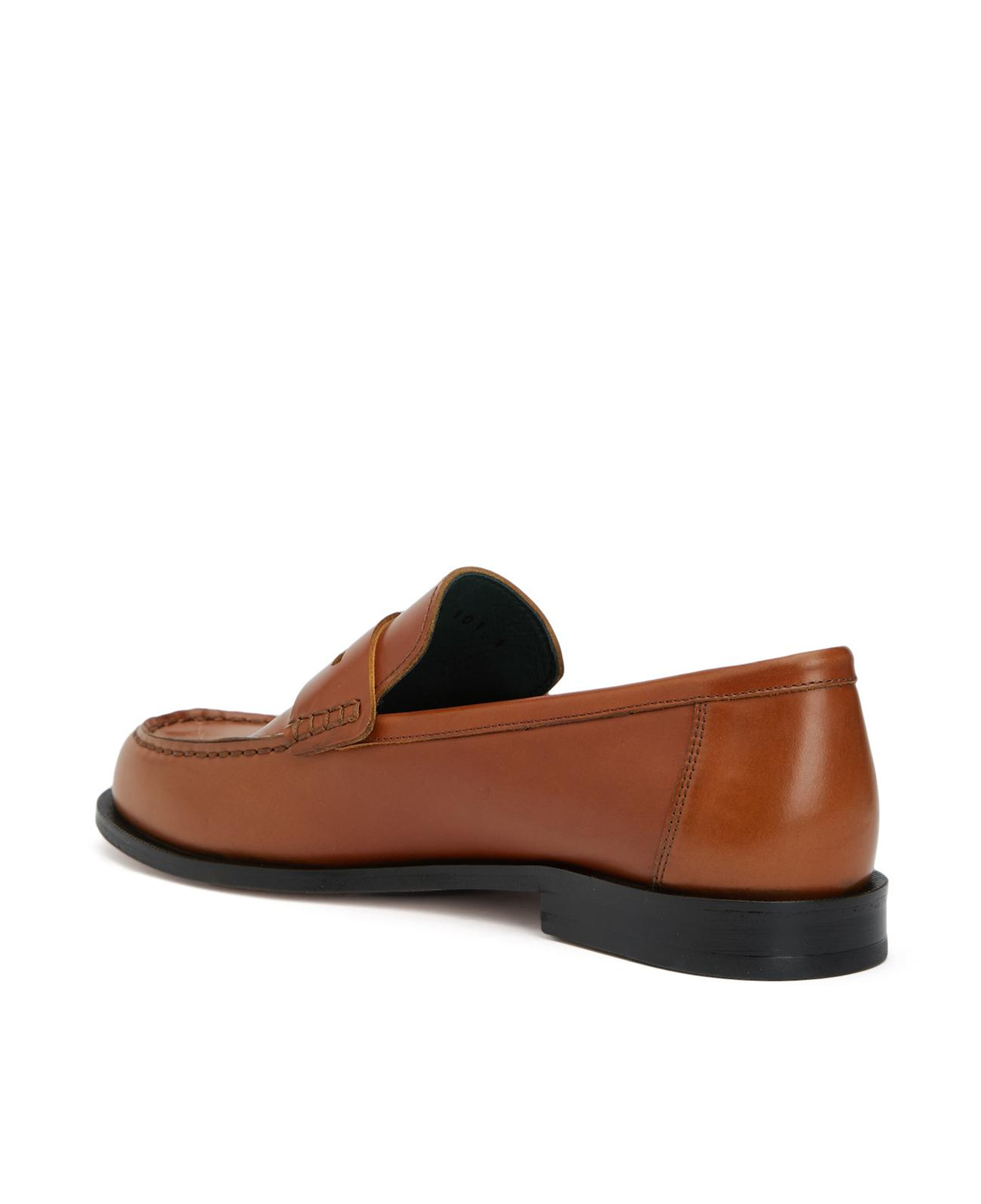 George Hogg Kadın Taba Deri Loafer