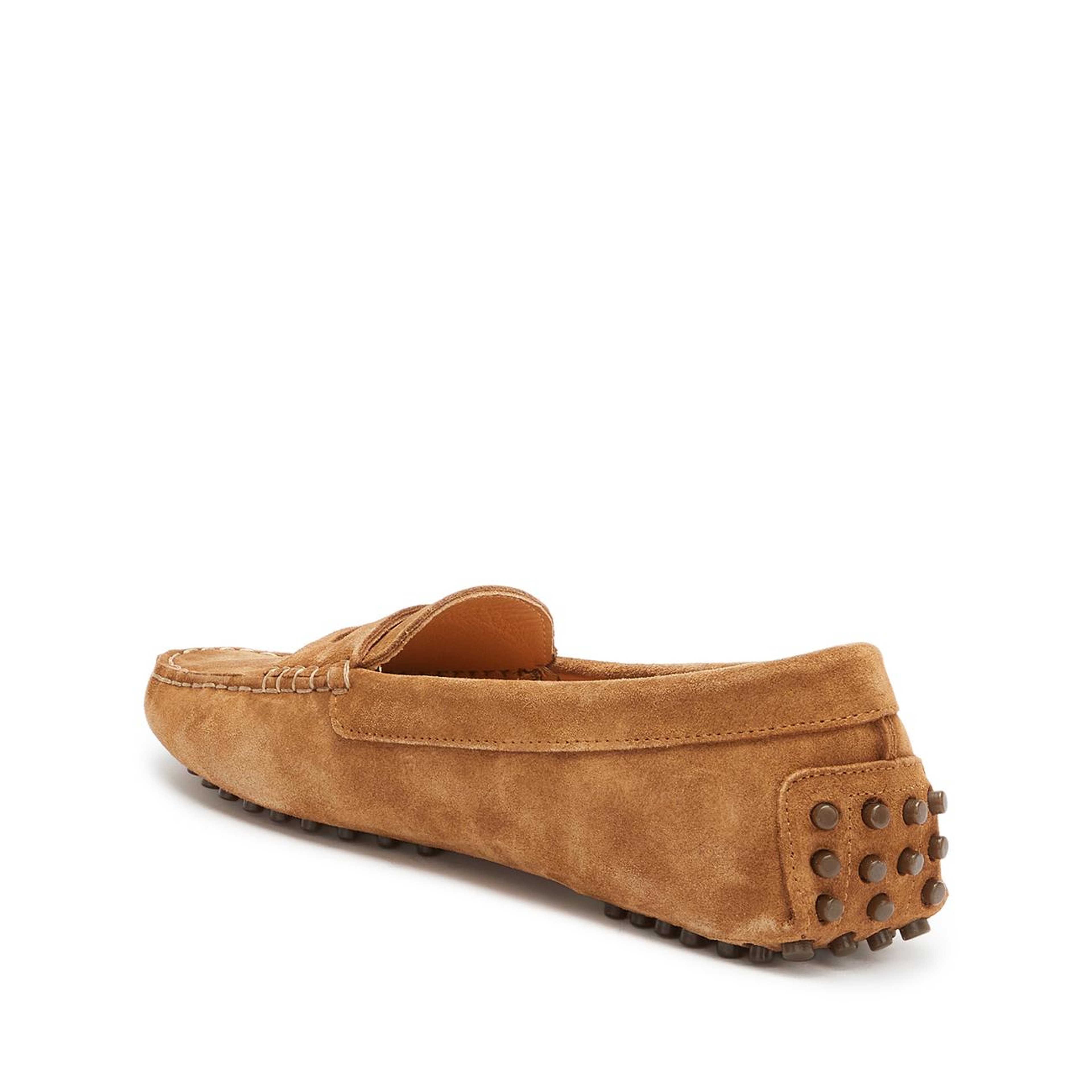 George Hogg Kadın Camel Günlük Rahat Süet Loafer