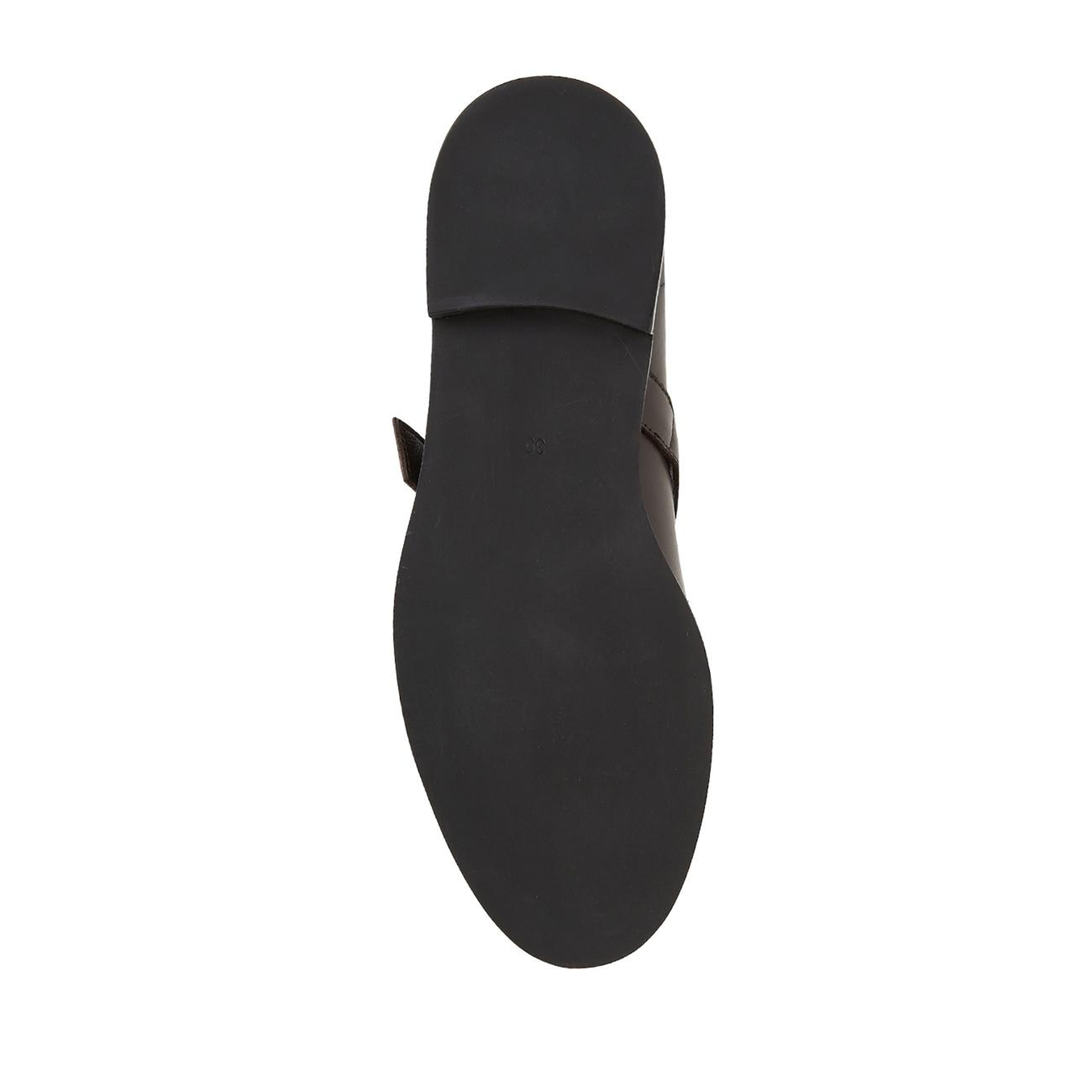 George Hogg Kadın Acı Kahve Toka Detaylı Deri Loafer