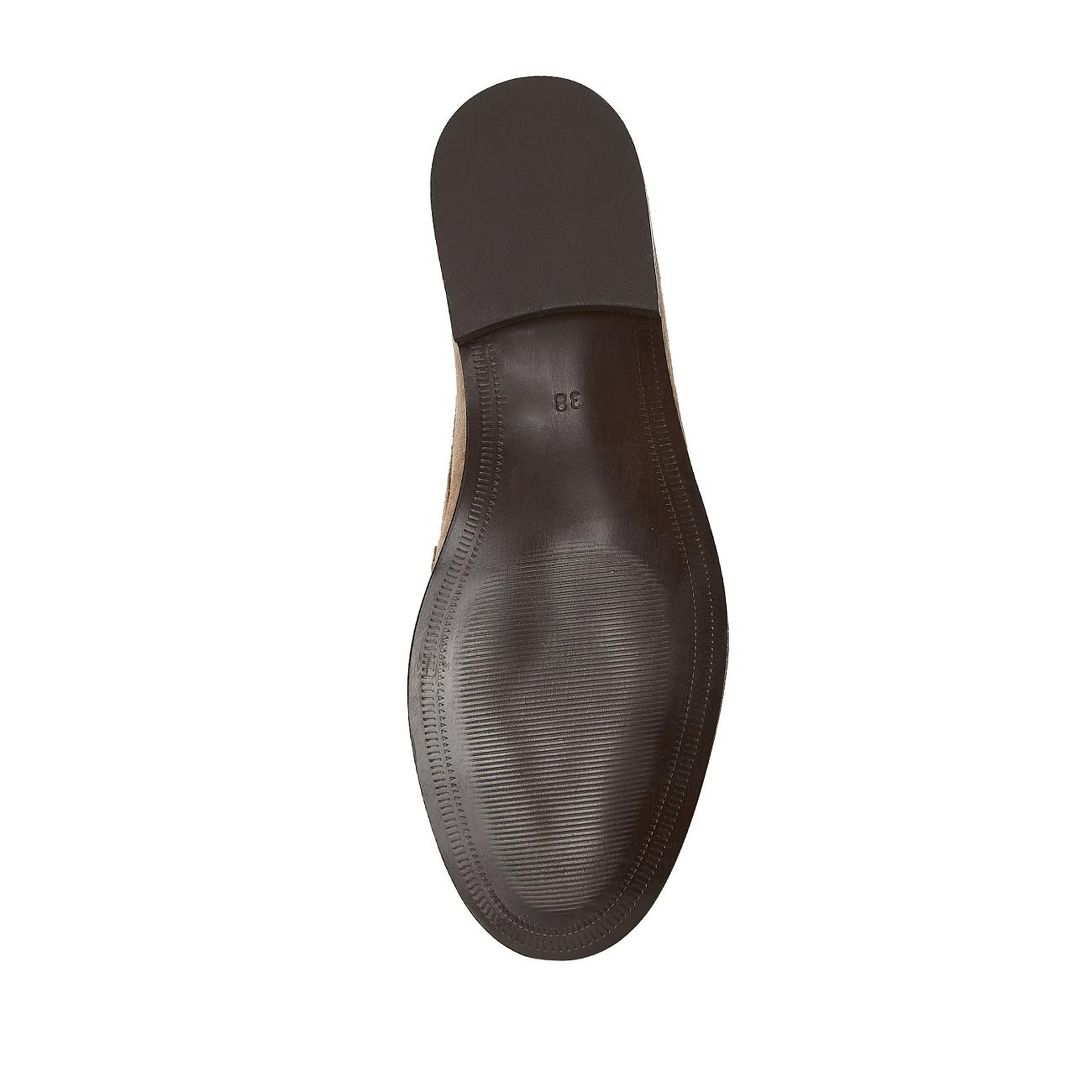 Divarese Kadın Vizon Bantlı Deri Loafer