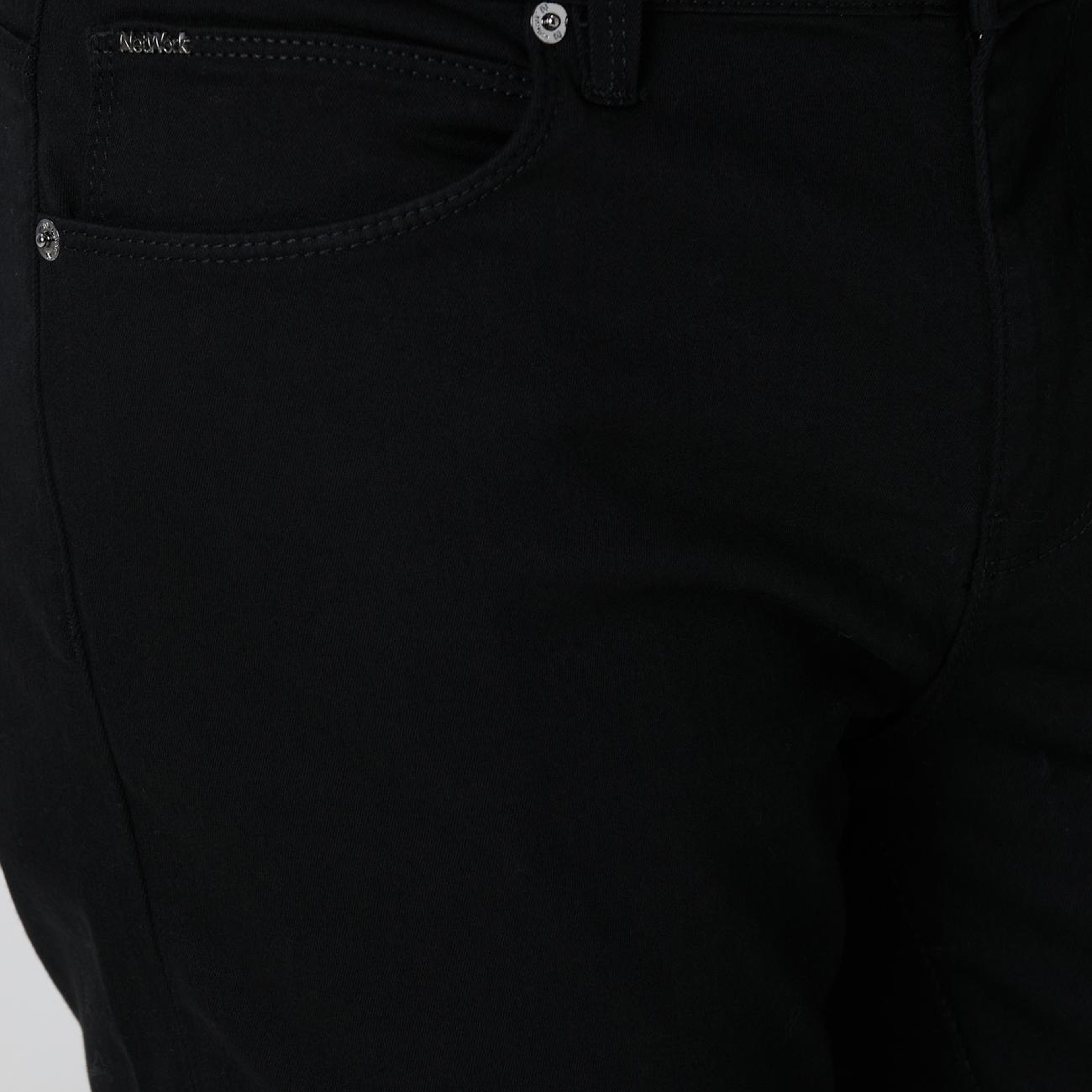 Network Erkek Siyah Casual Pantolon