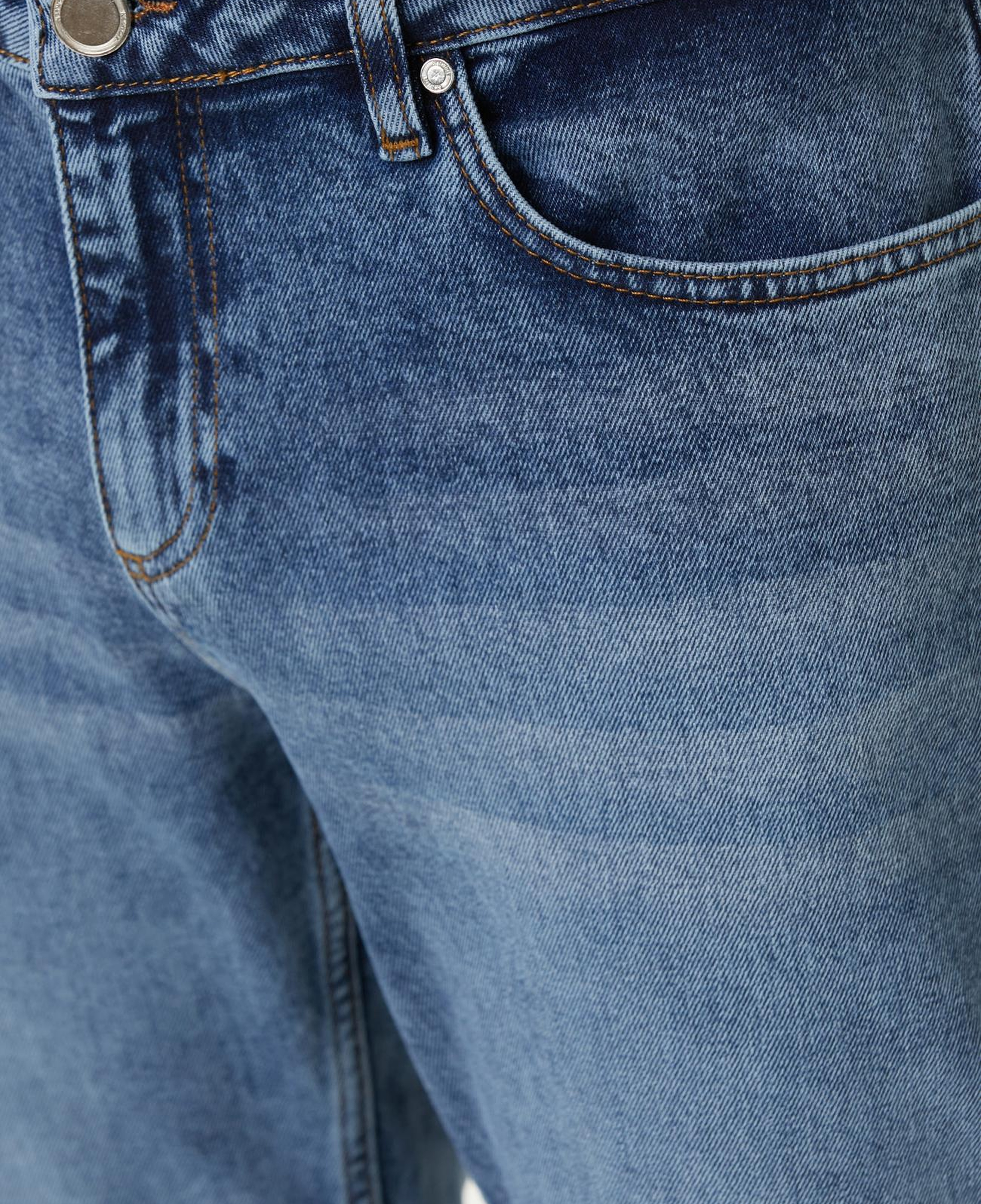 Network Erkek Açık Mavi Denim Pantolon