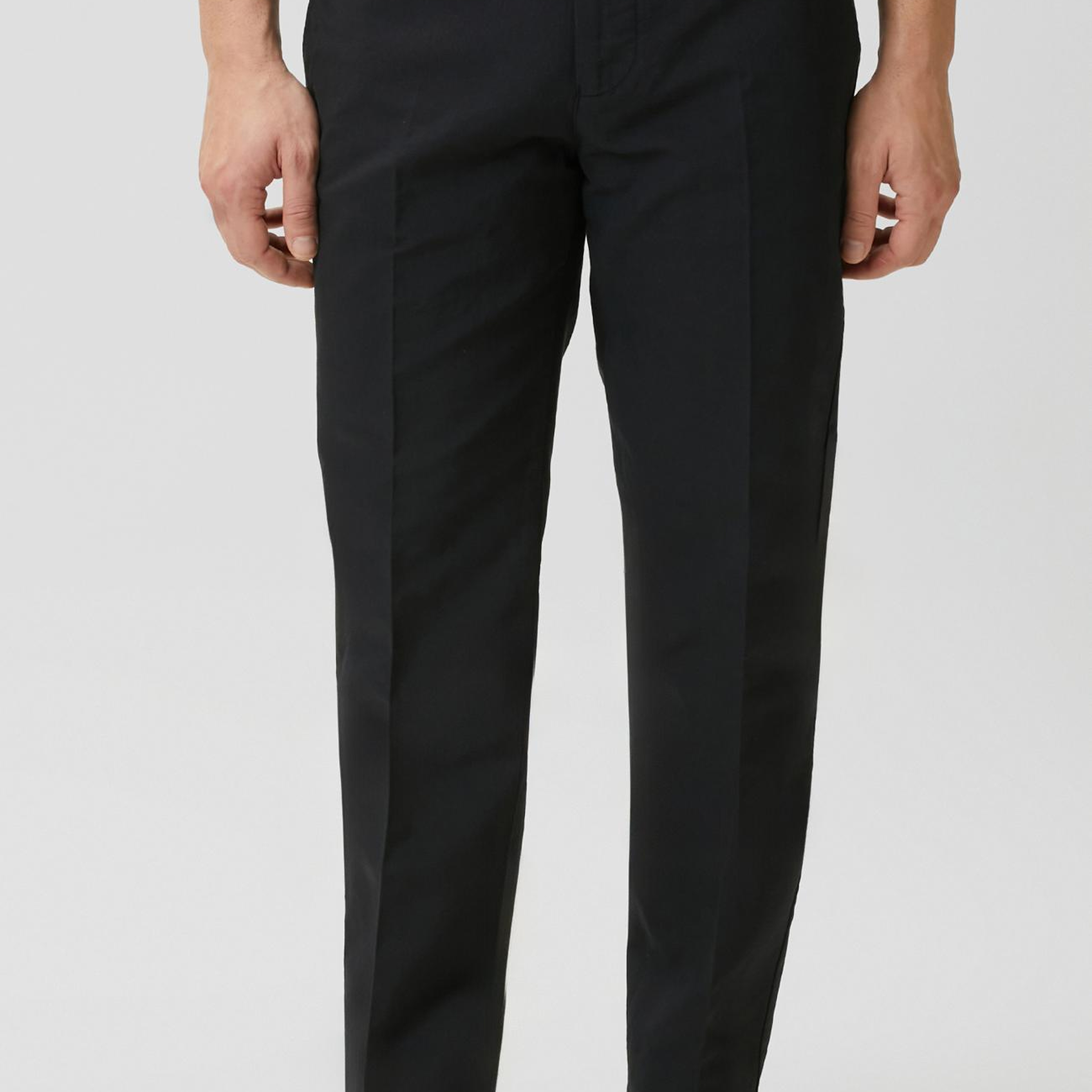 Network Erkek Siyah Casual Pantolon