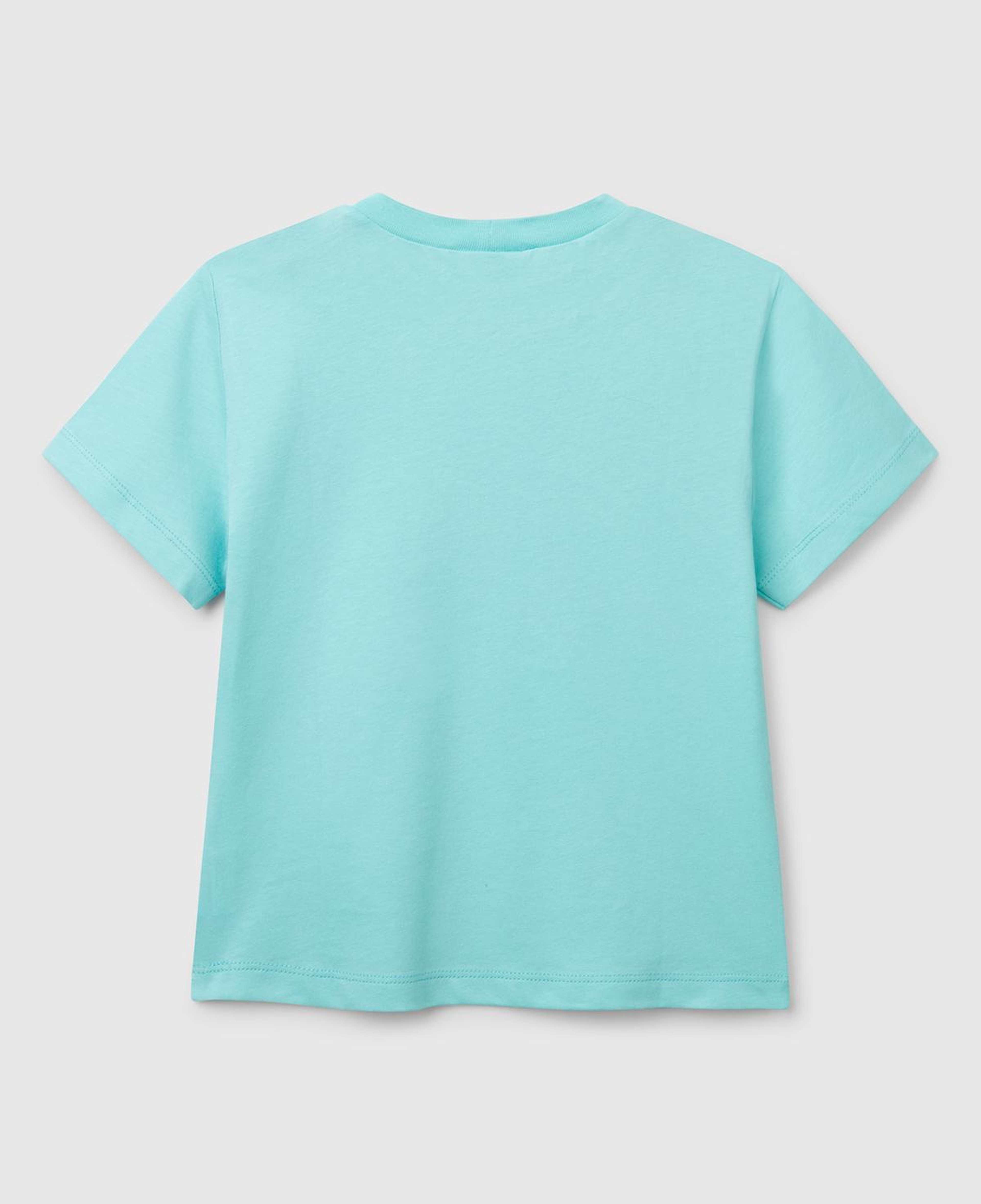 Erkek Çocuk Su Yeşili Peanuts Baskılı T-Shirt