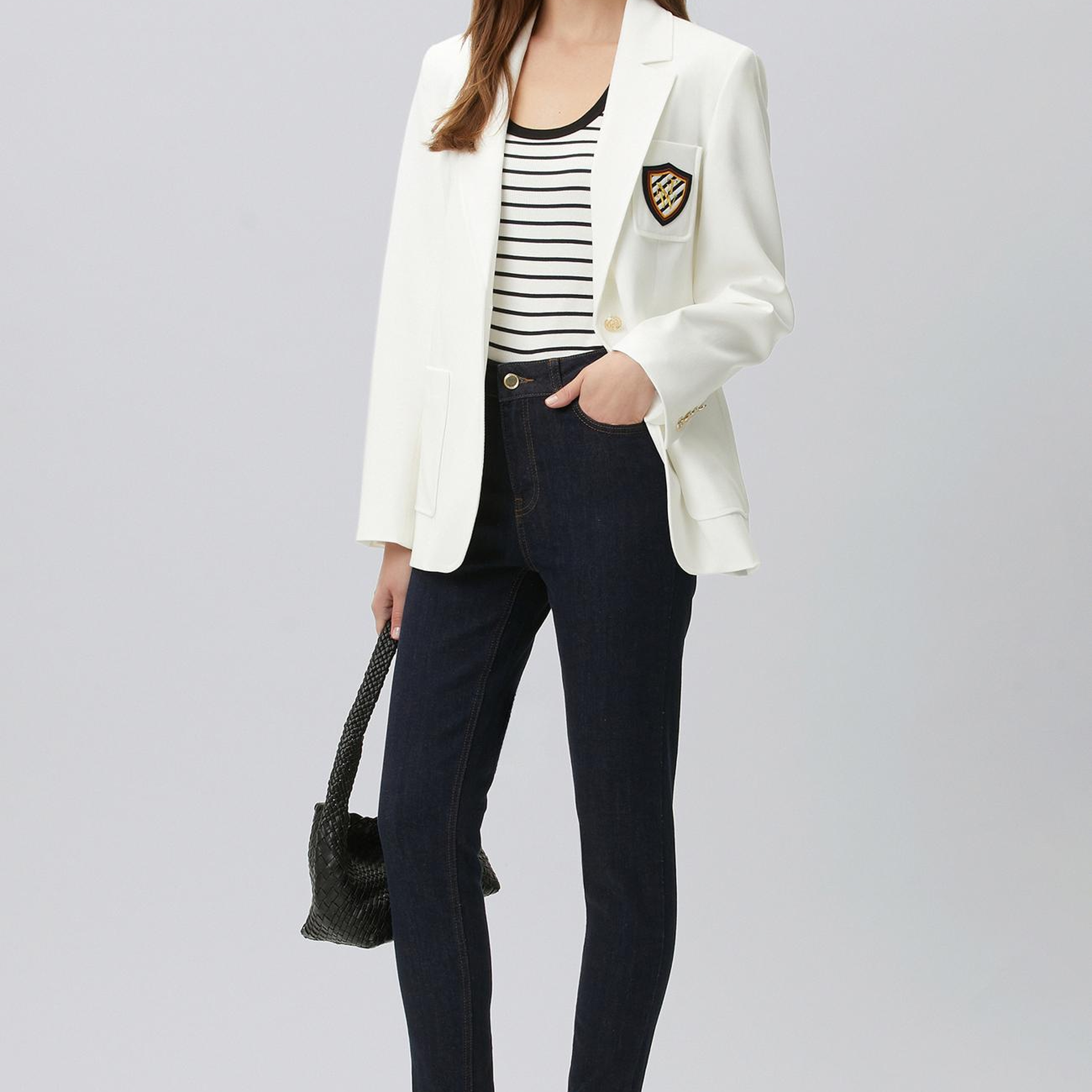 Network Kadın Beyaz Blazer Ceket