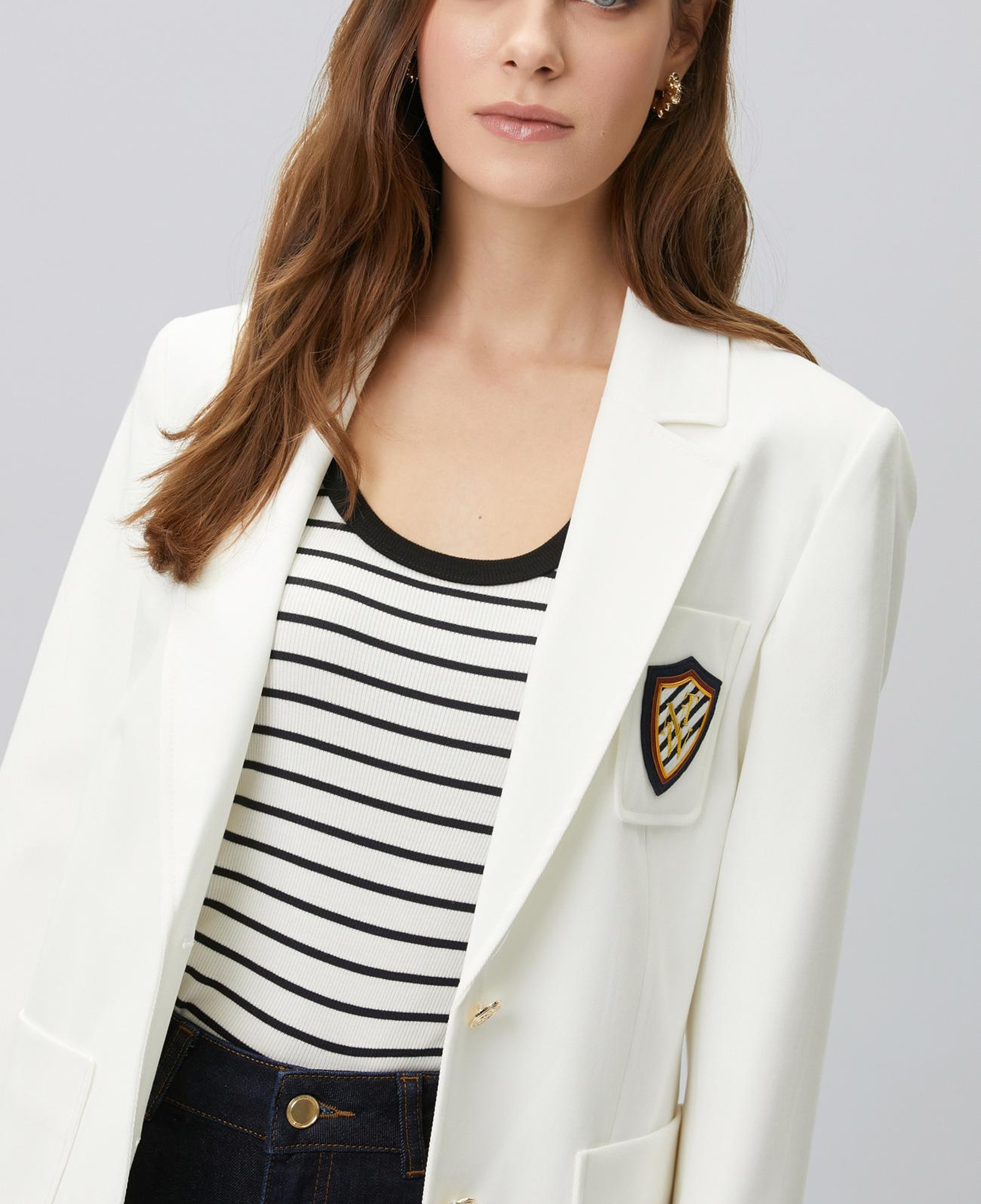 Network Kadın Beyaz Blazer Ceket