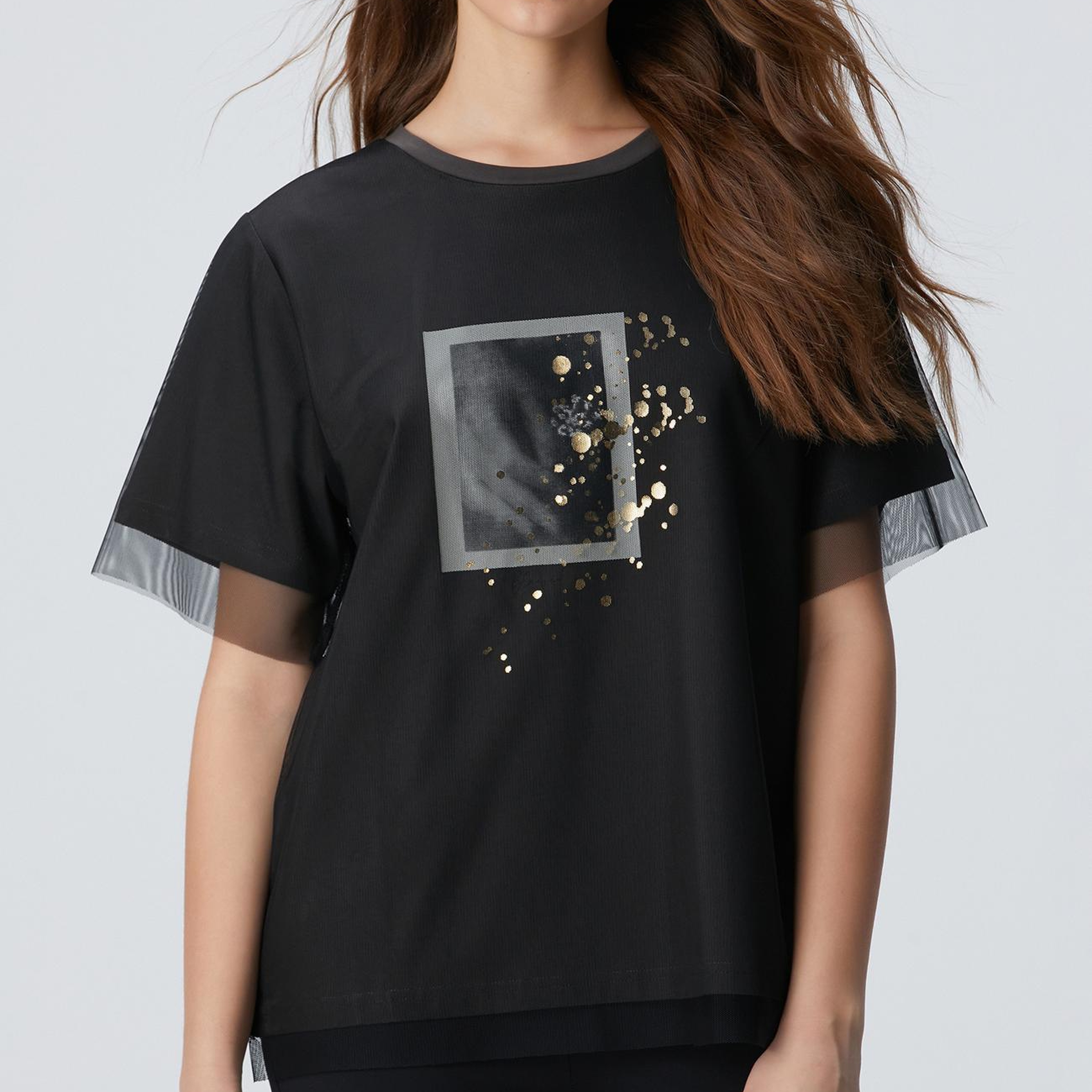 Network Kadın N-Tech Antrasit T-Shirt