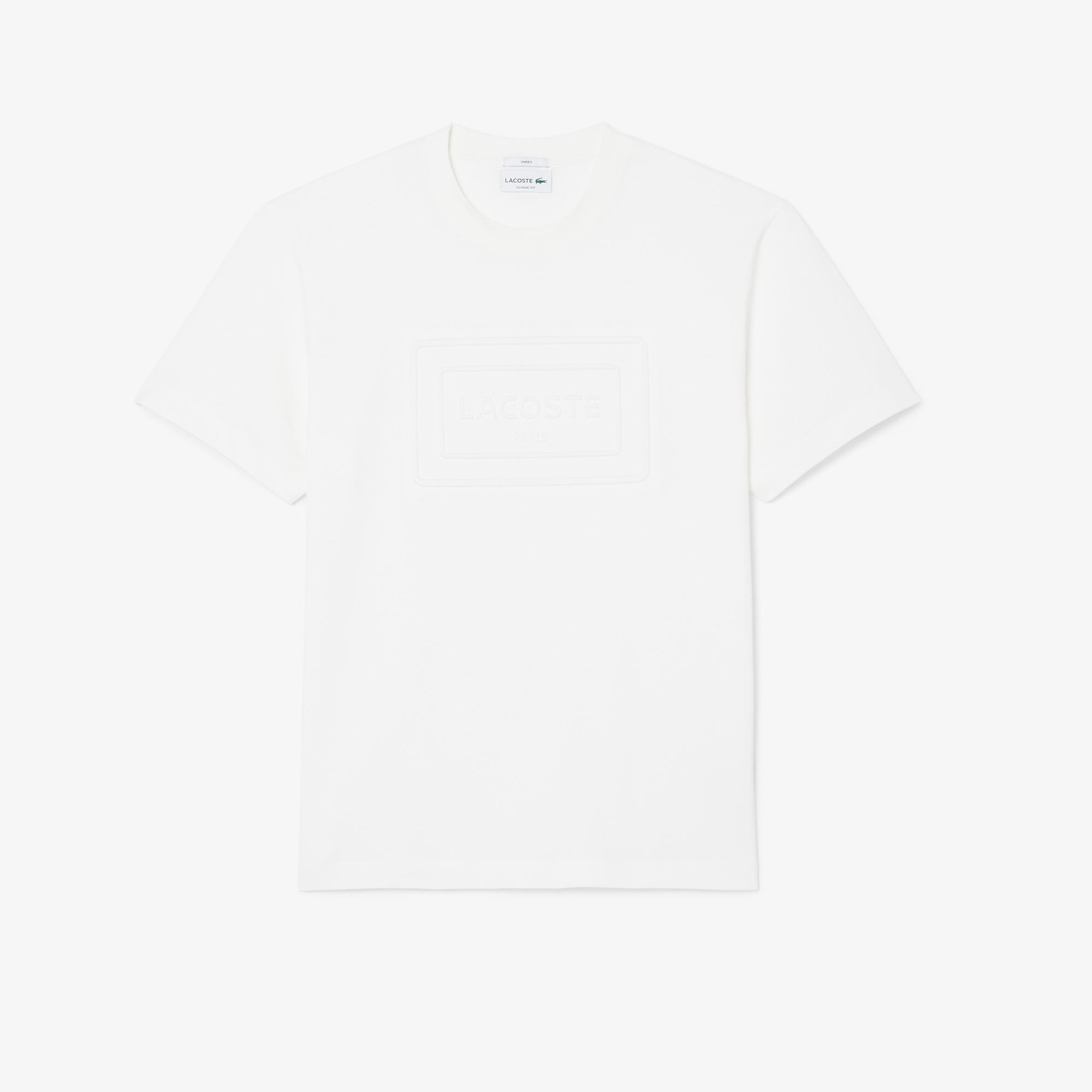 Lacoste Classic Fit Unisex Beyaz T-Shirt