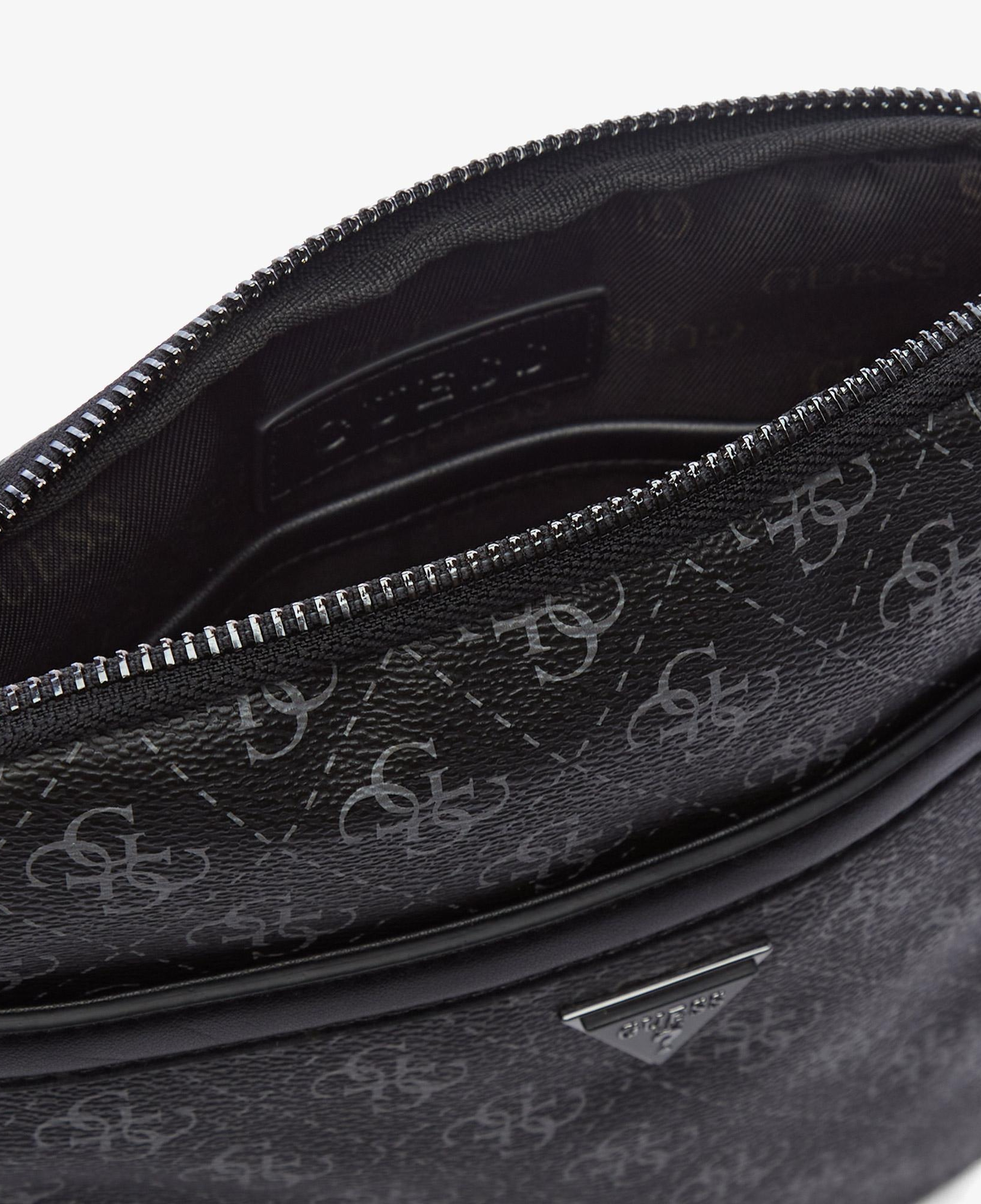 Guess Vezzola Smart Erkek Siyah Çapraz Çanta
