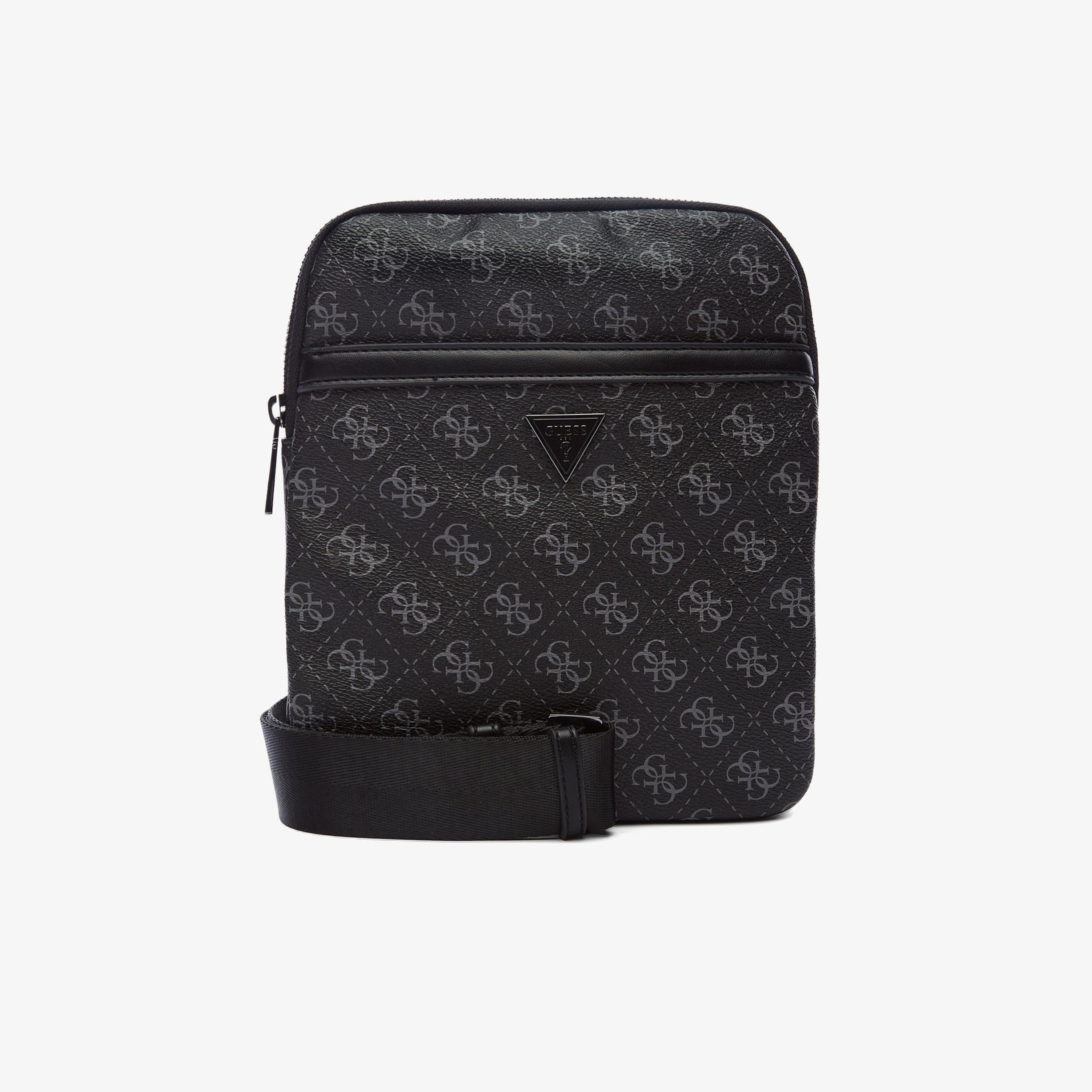 Guess Vezzola Smart Erkek Siyah Çapraz Çanta