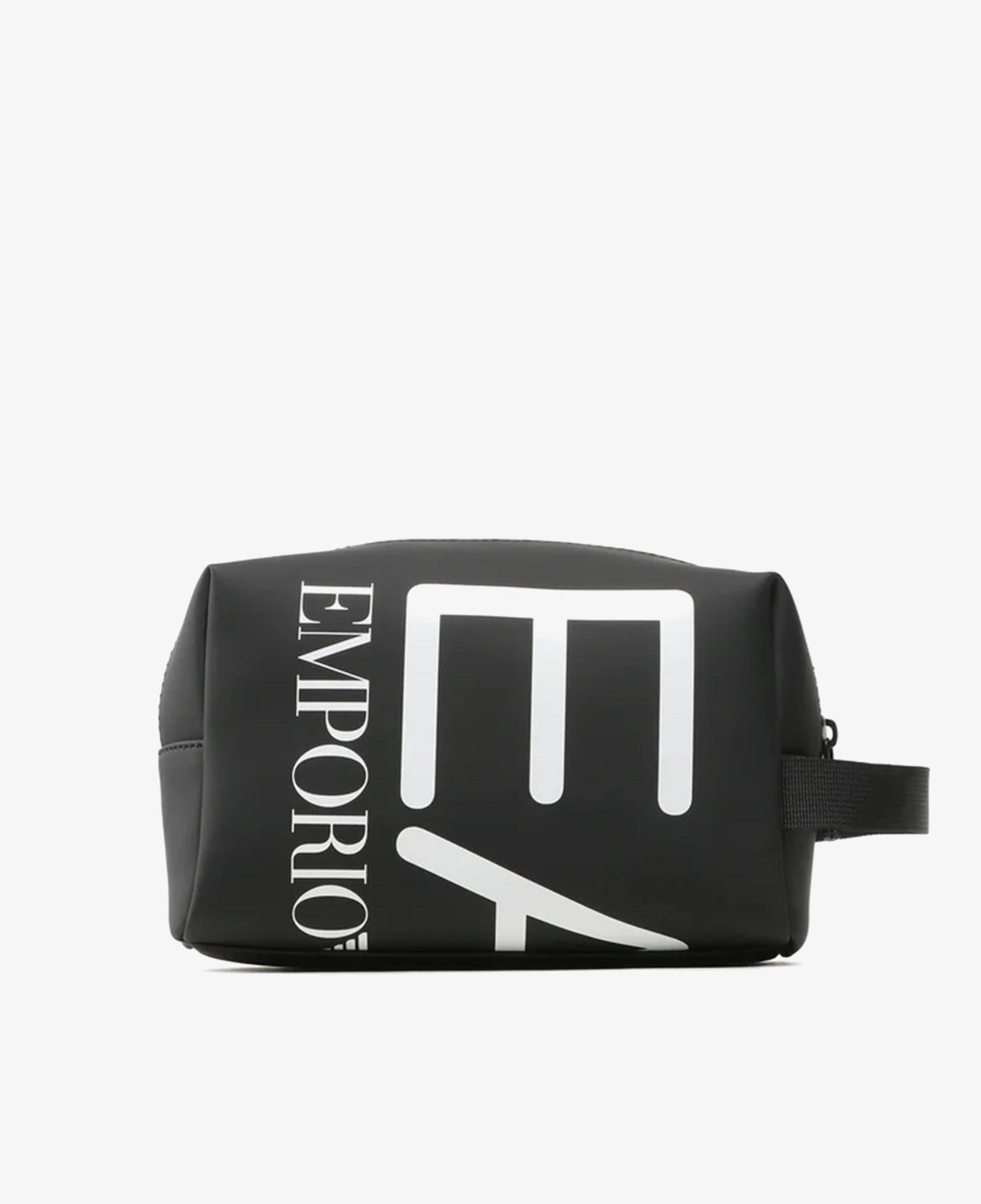 EA7 Unisex Siyah Makyaj Çantası