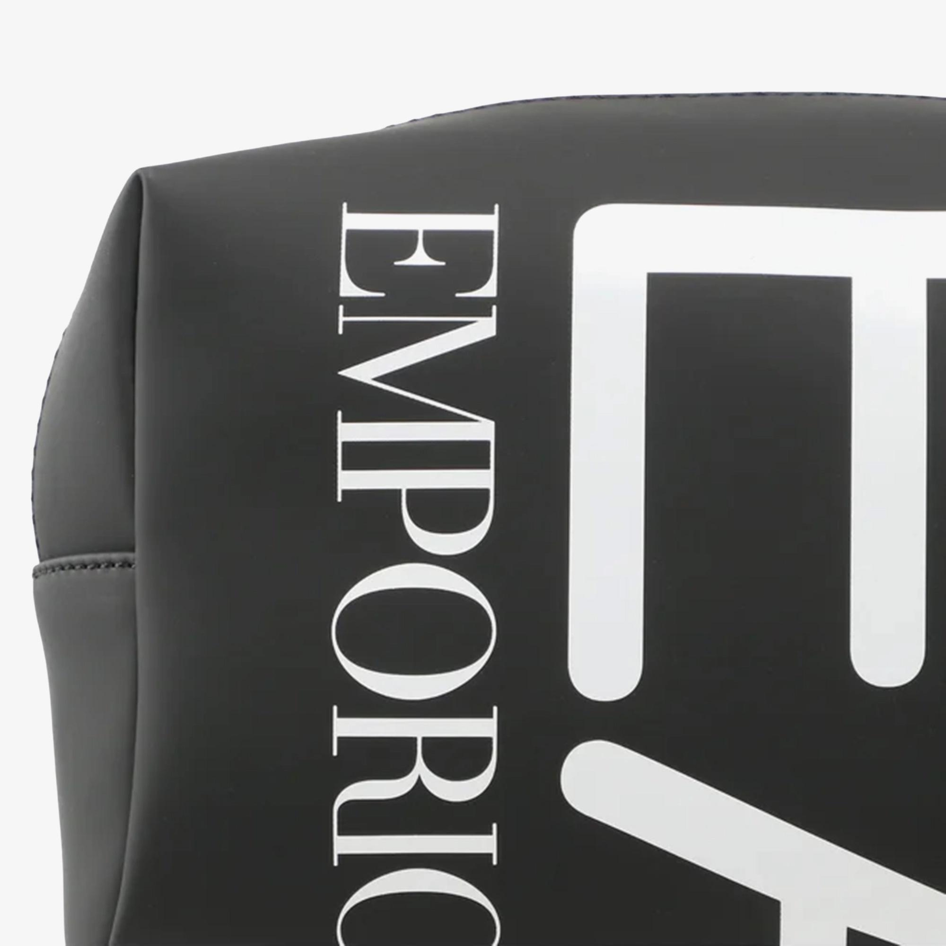 EA7 Unisex Siyah Makyaj Çantası