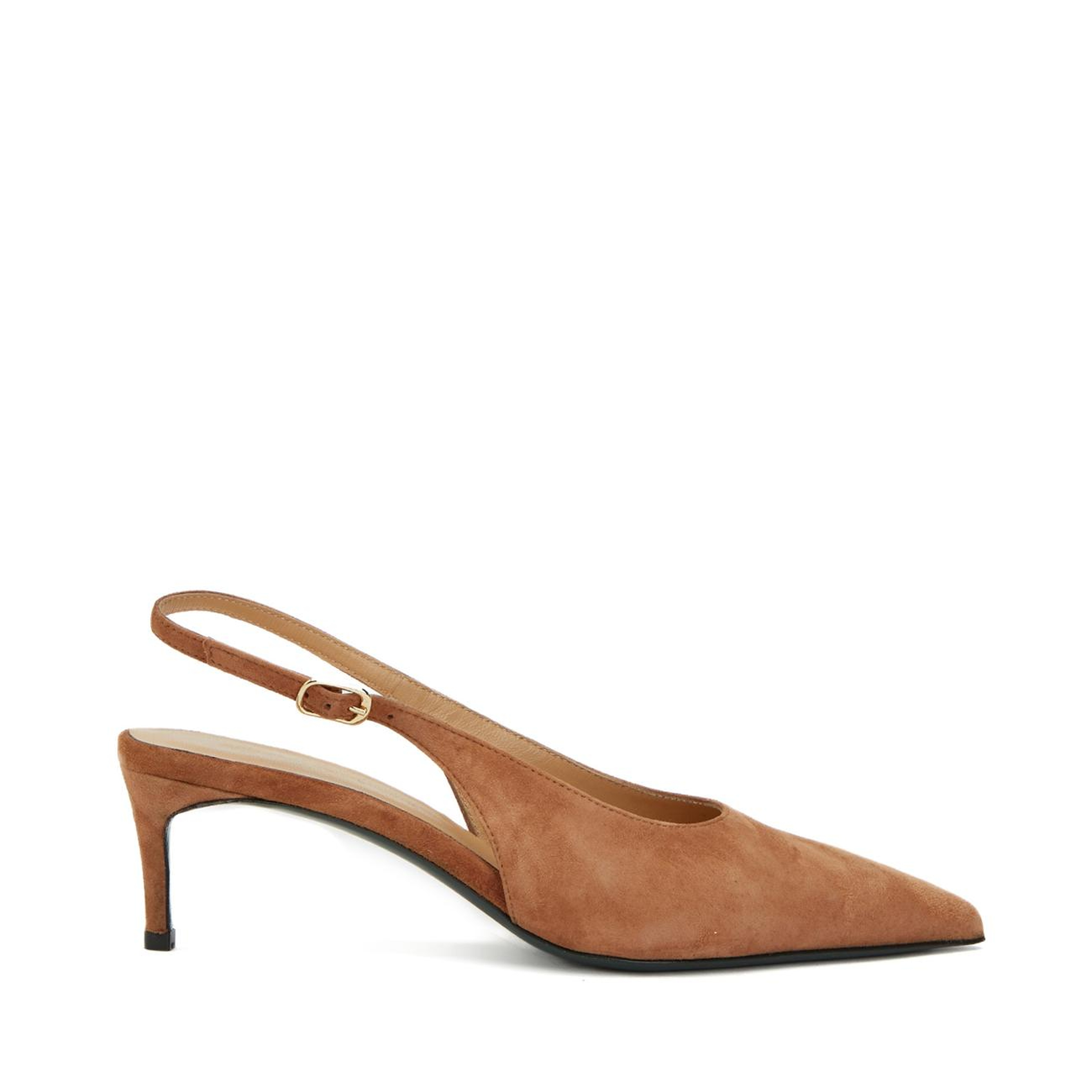 Gh For Nw Kadın Taba Günlük Rahat Süet Stiletto