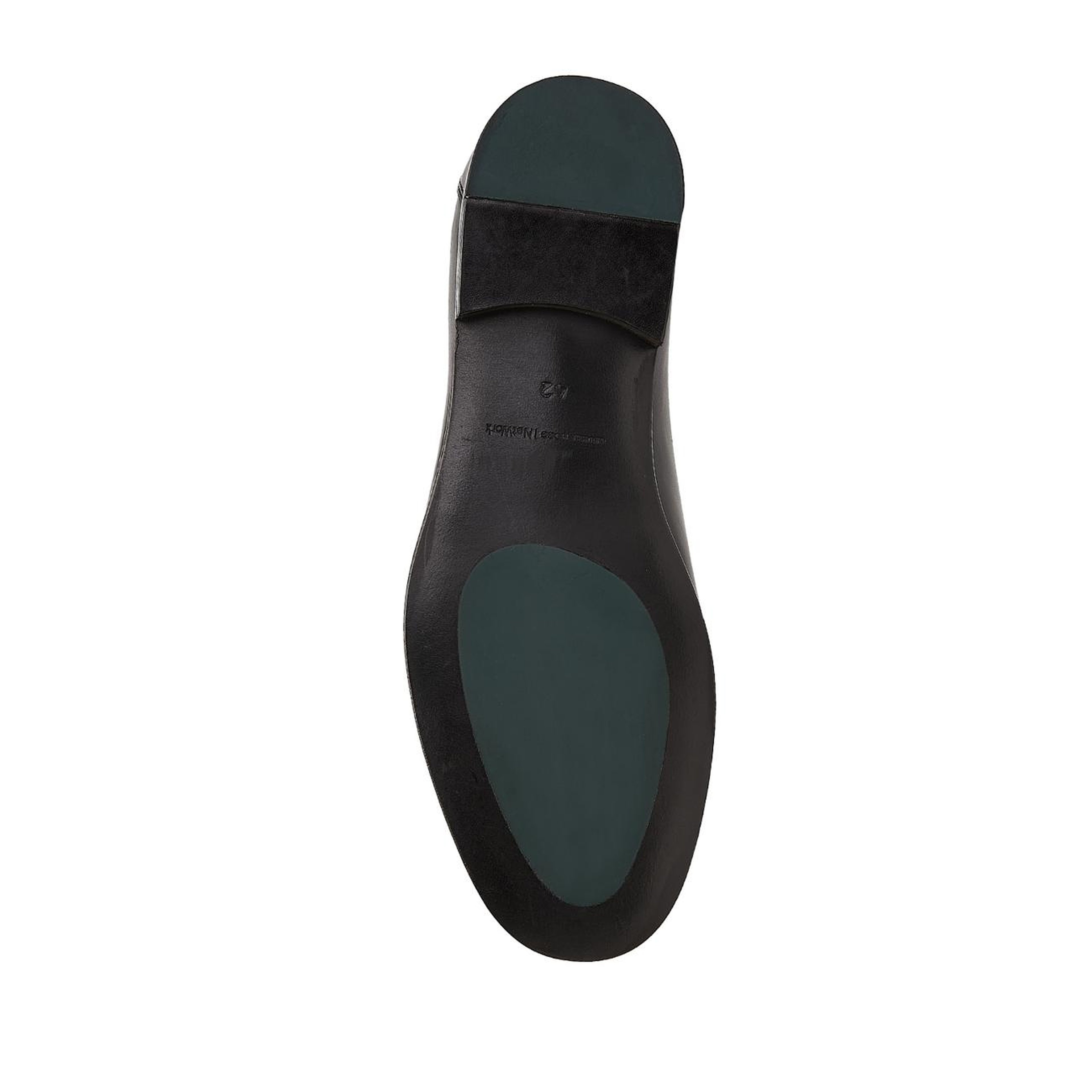 Gh For Nw Erkek Siyah Deri Klasik Loafer