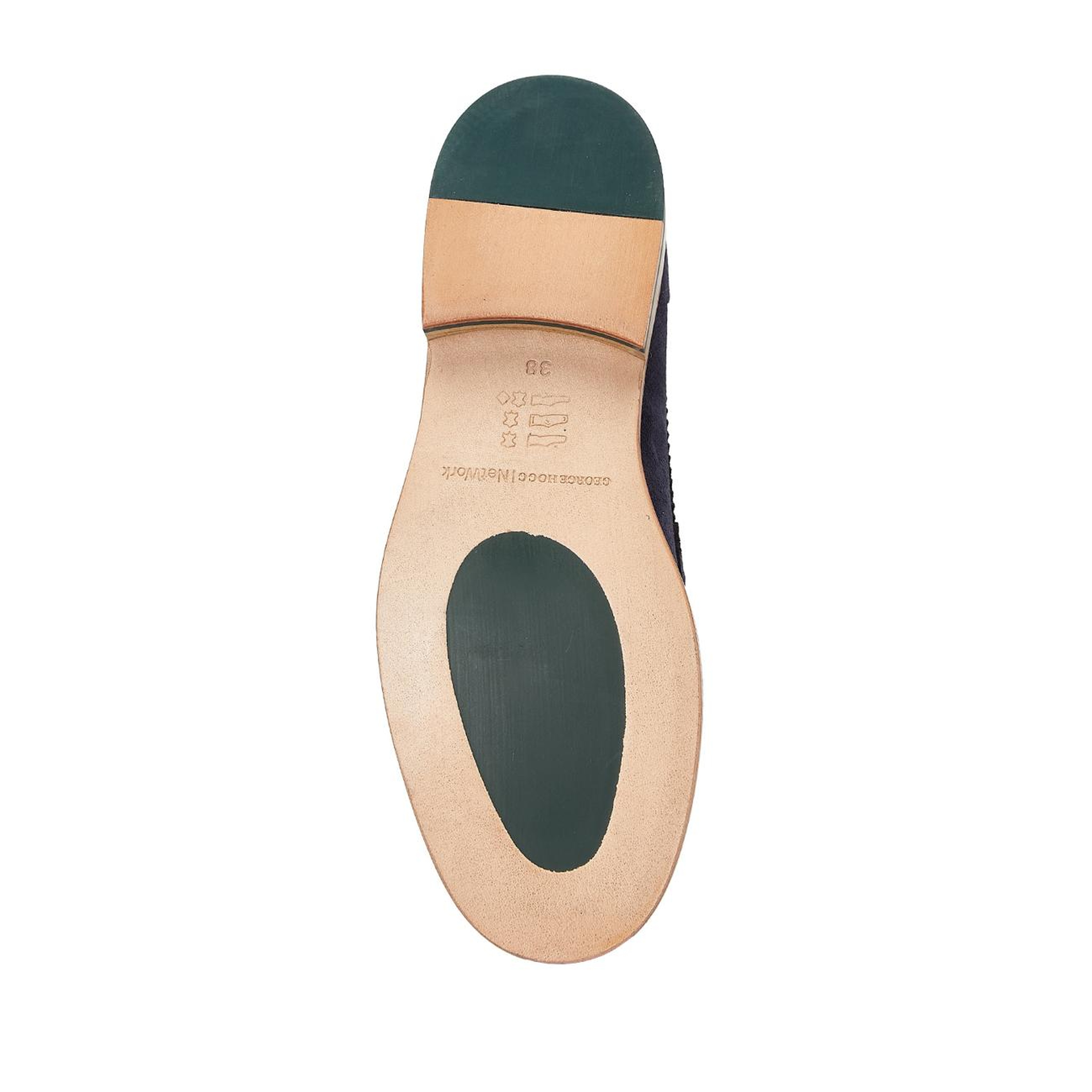 Gh For Nw Kadın Lacivert Süet Loafer