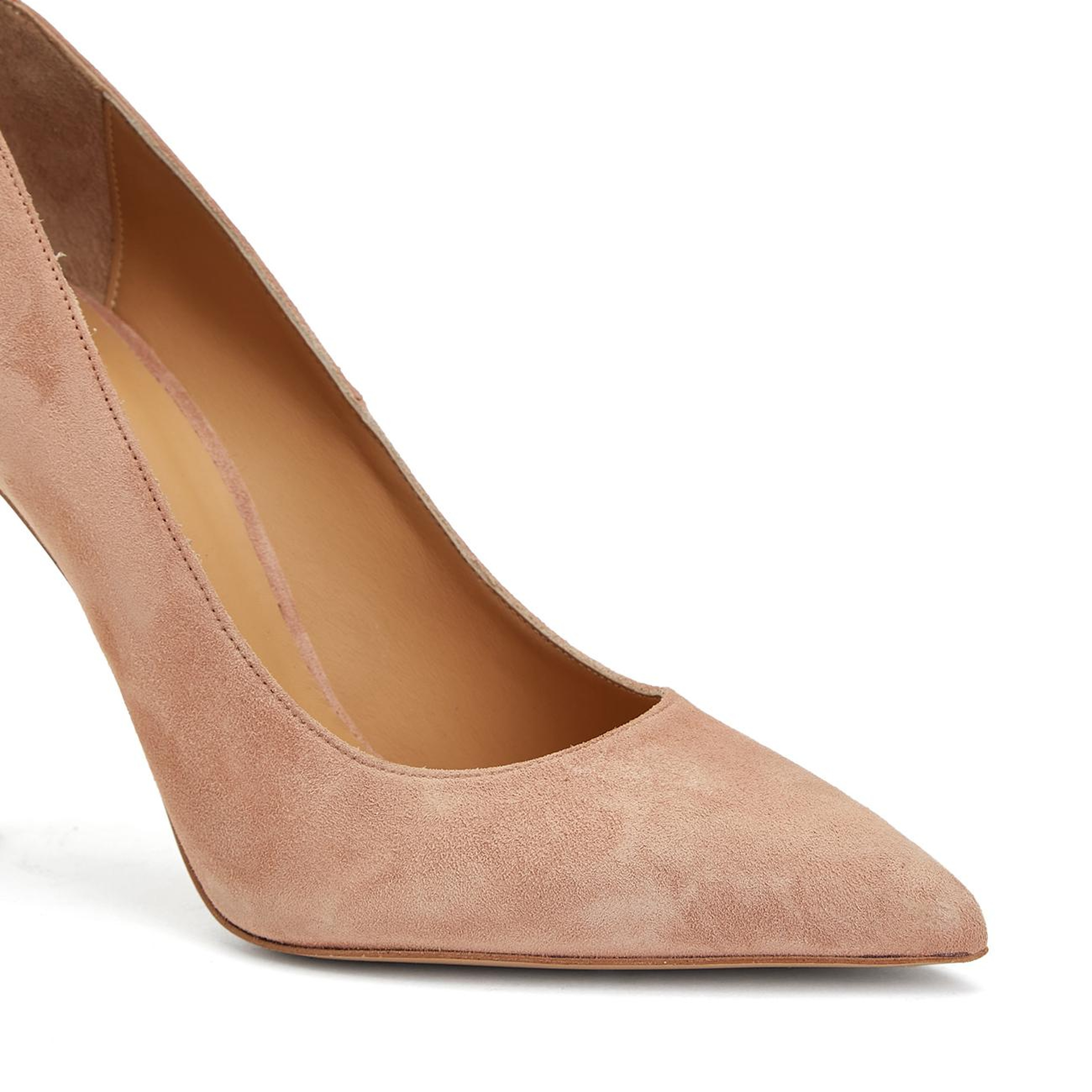 Divarese Kadın Nude Süet Stiletto