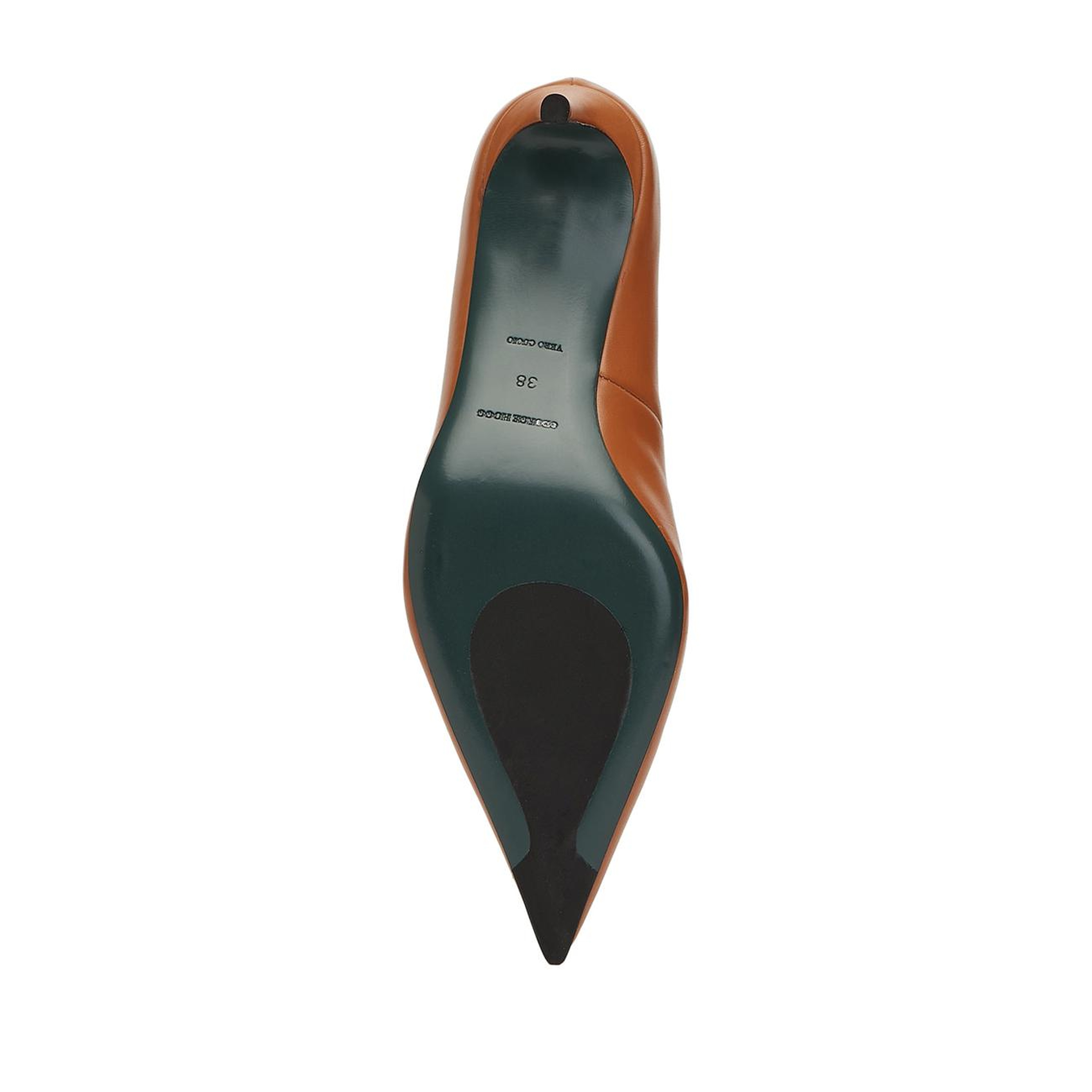 George Hogg Kadın Taba Deri Stiletto