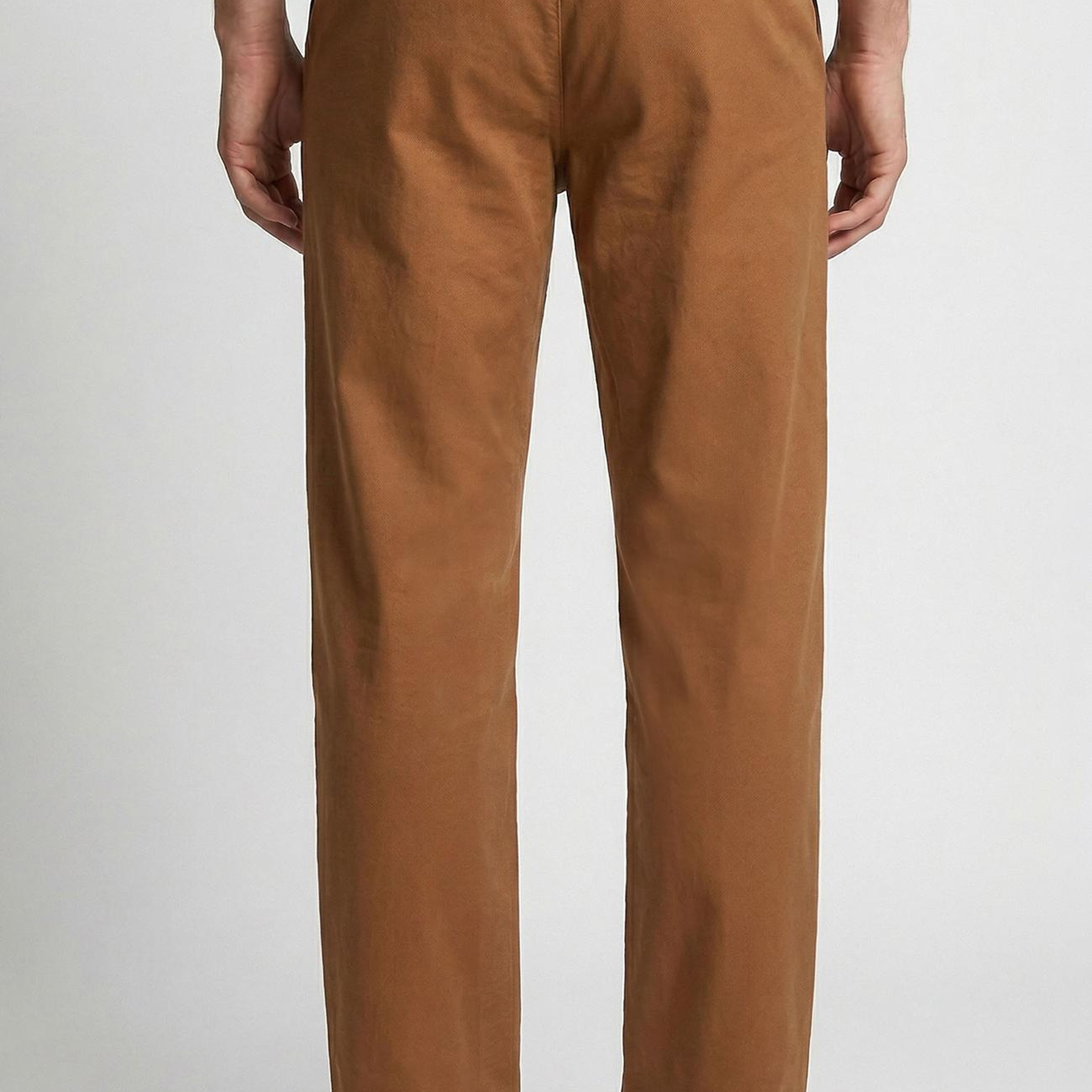 Network Erkek Camel Diyagonal Comfort Pantolon