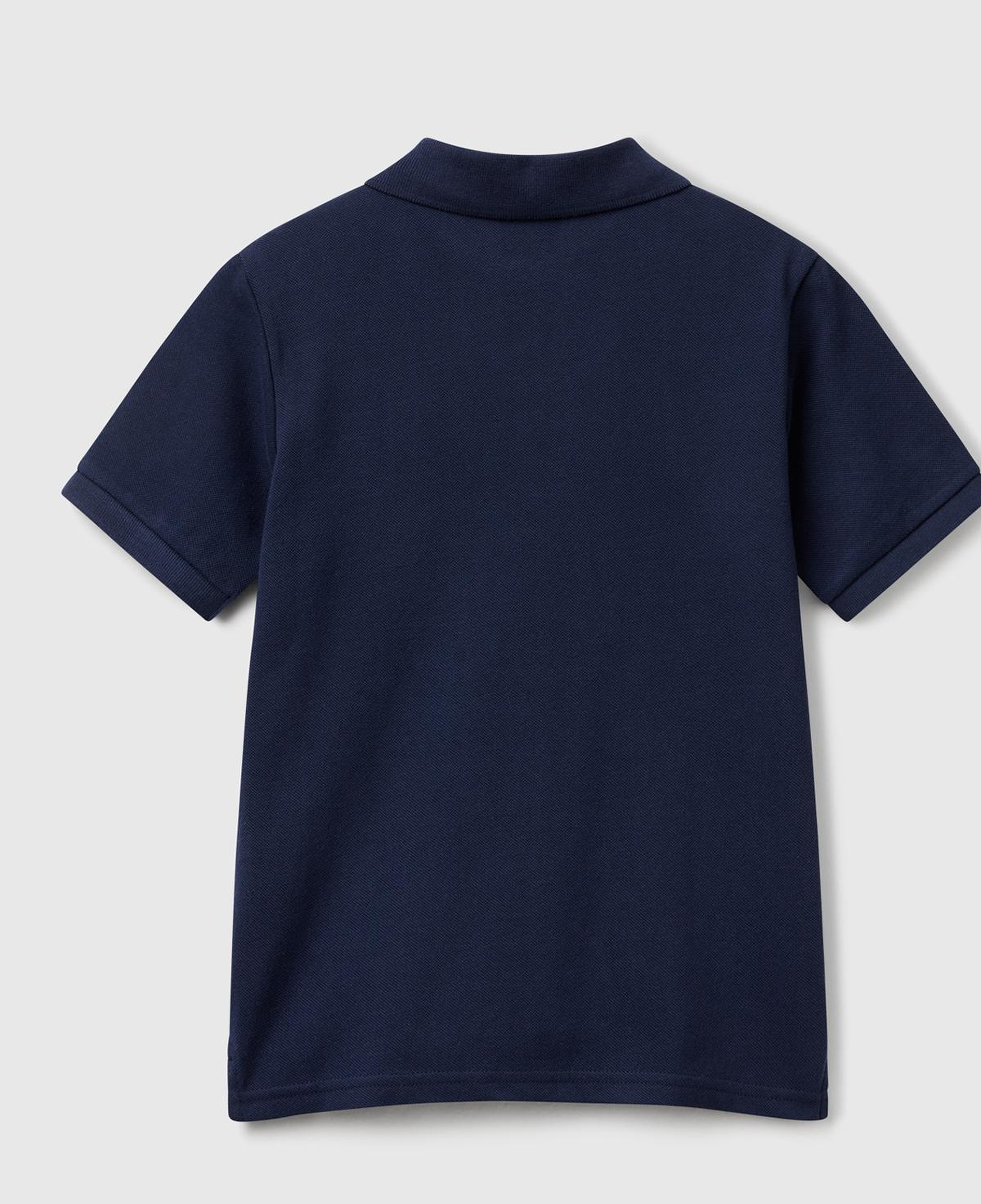 Erkek Çocuk Lacivert Logolu Pike Polo T-Shirt