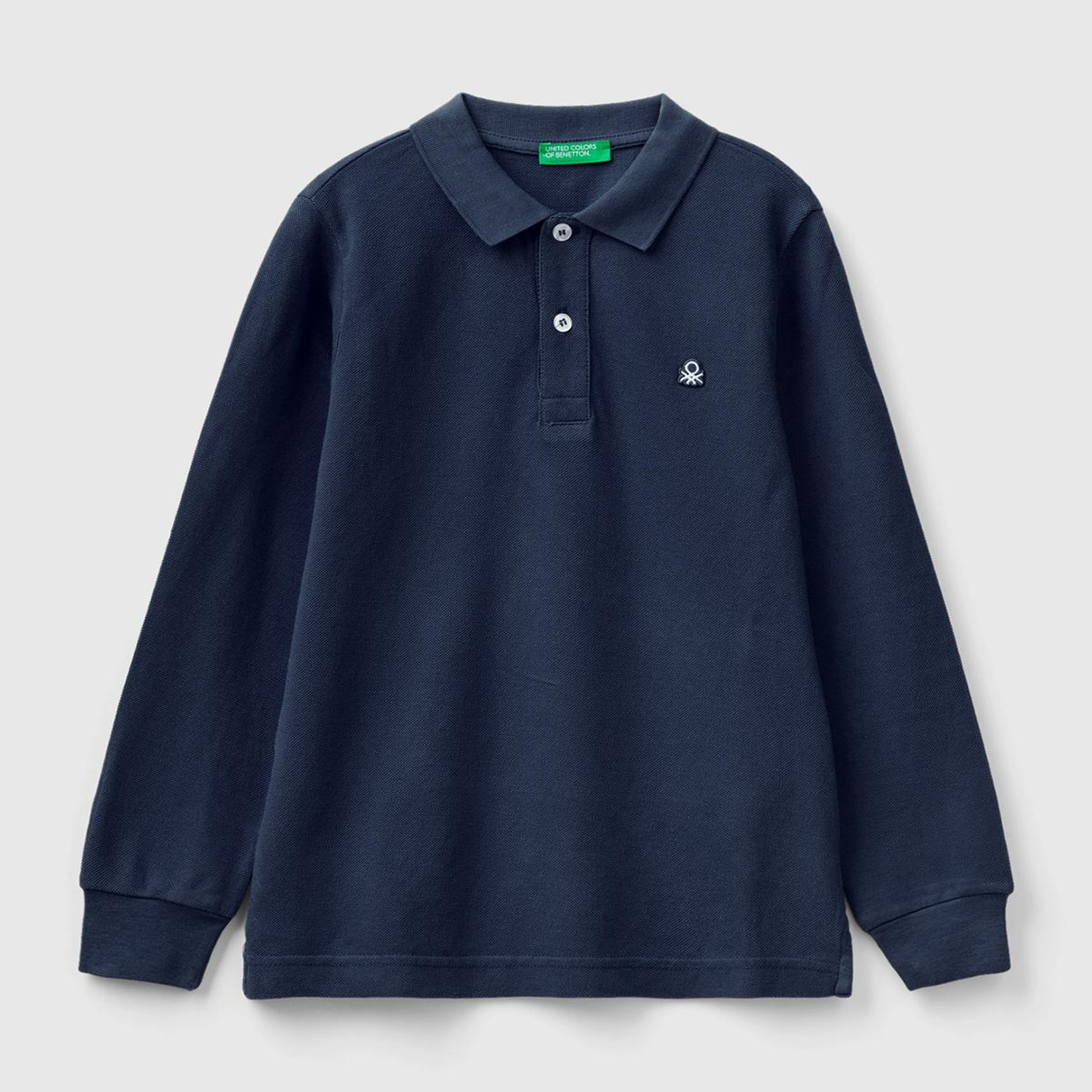 Erkek Çocuk Lacivert Logolu Polo T-Shirt