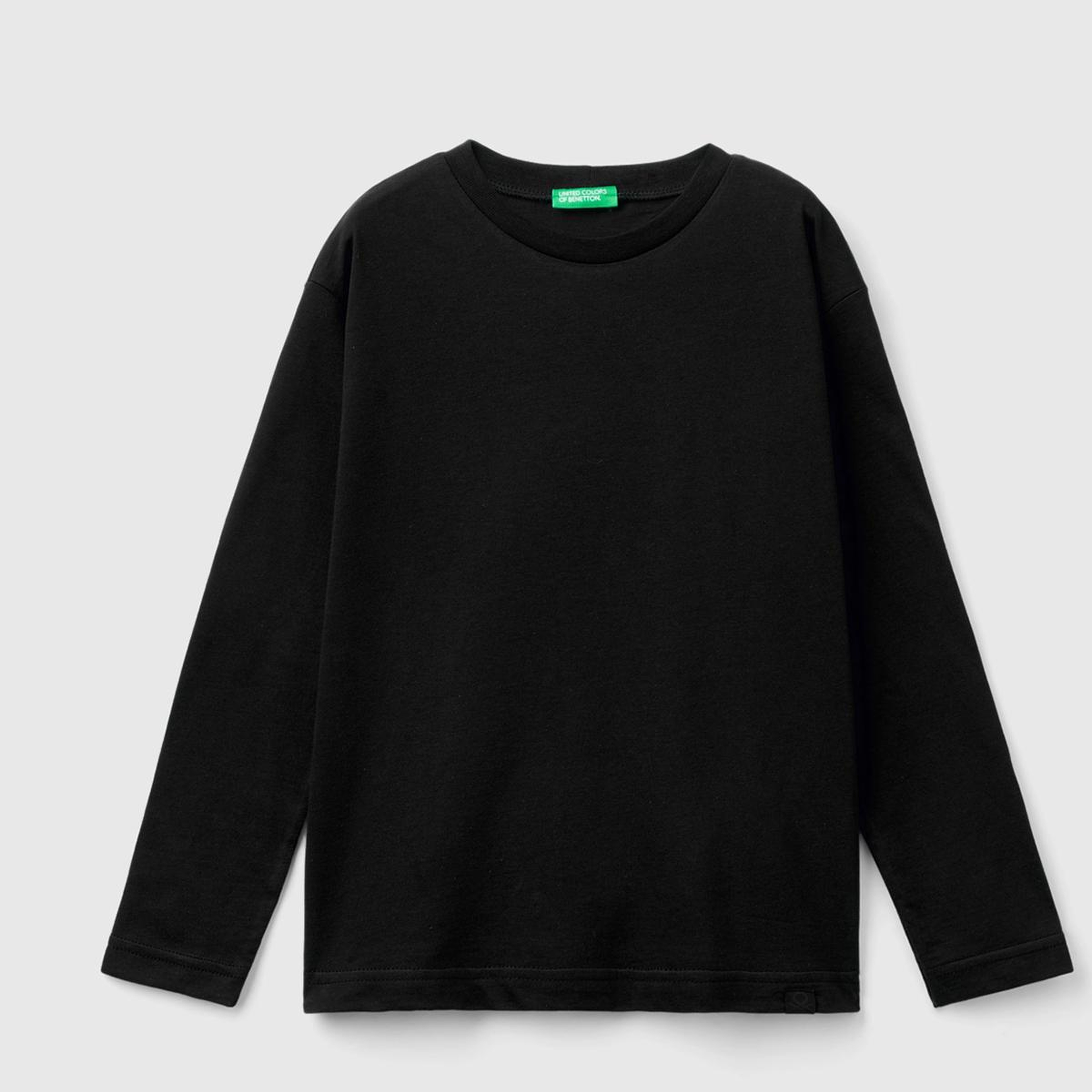 Erkek Çocuk Siyah Basic T-Shirt