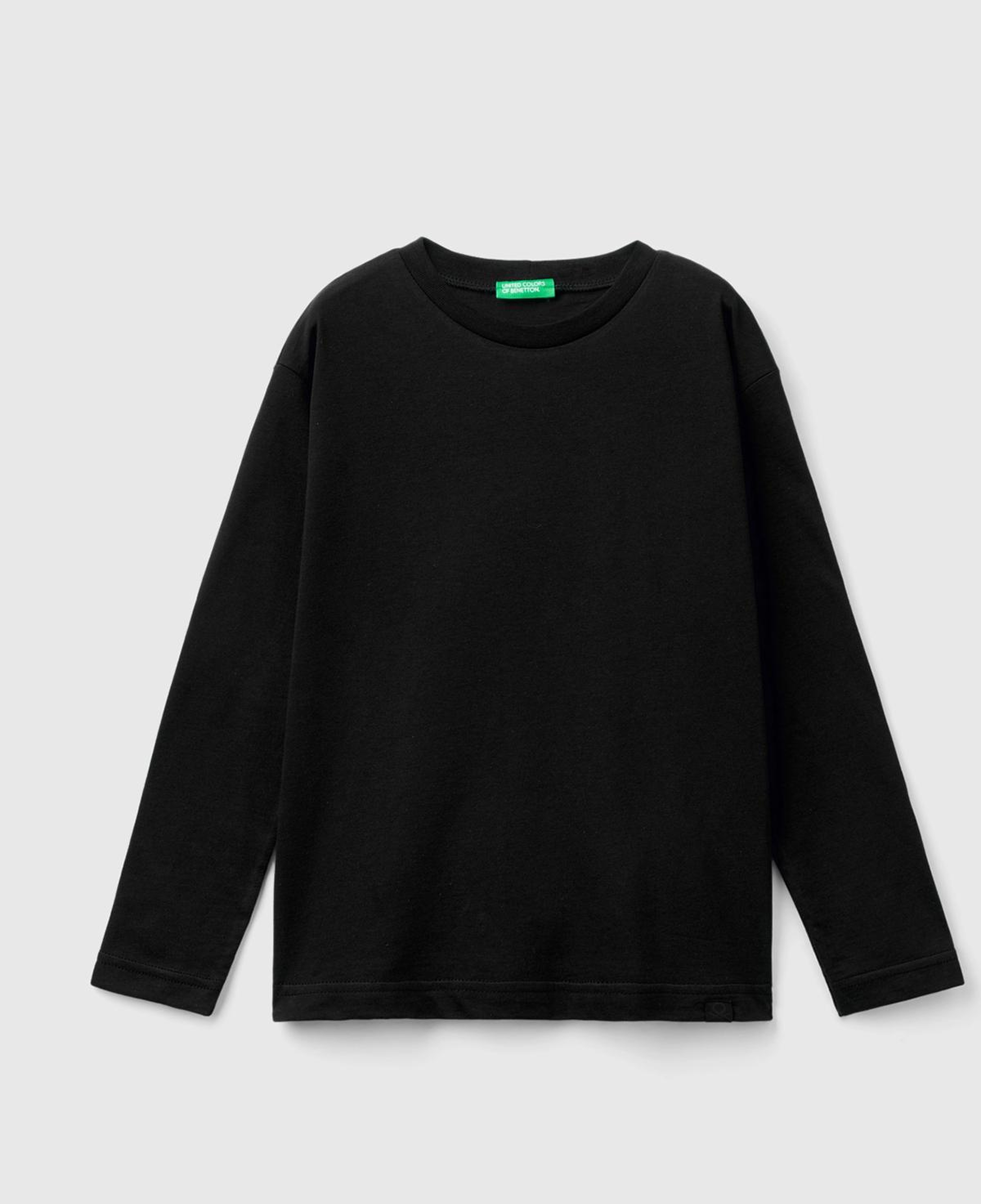 Erkek Çocuk Siyah Basic T-Shirt