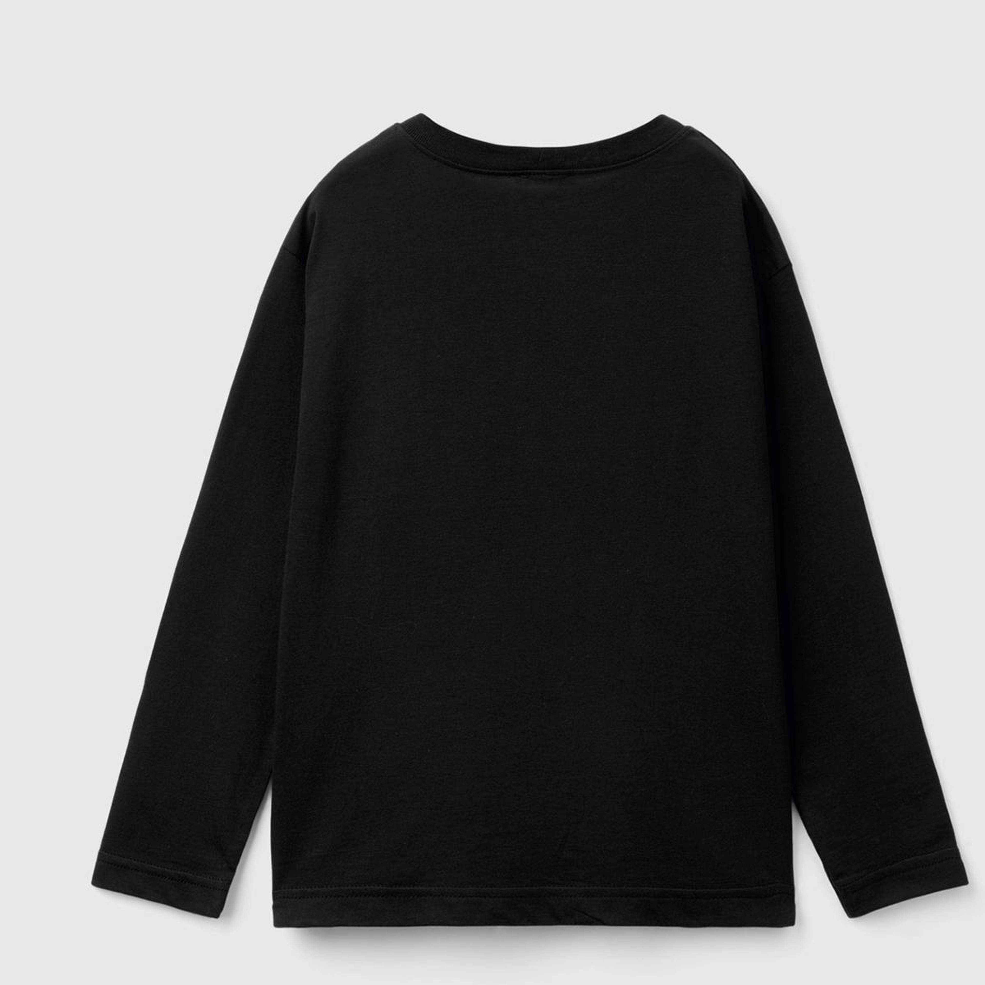 Erkek Çocuk Siyah Basic T-Shirt