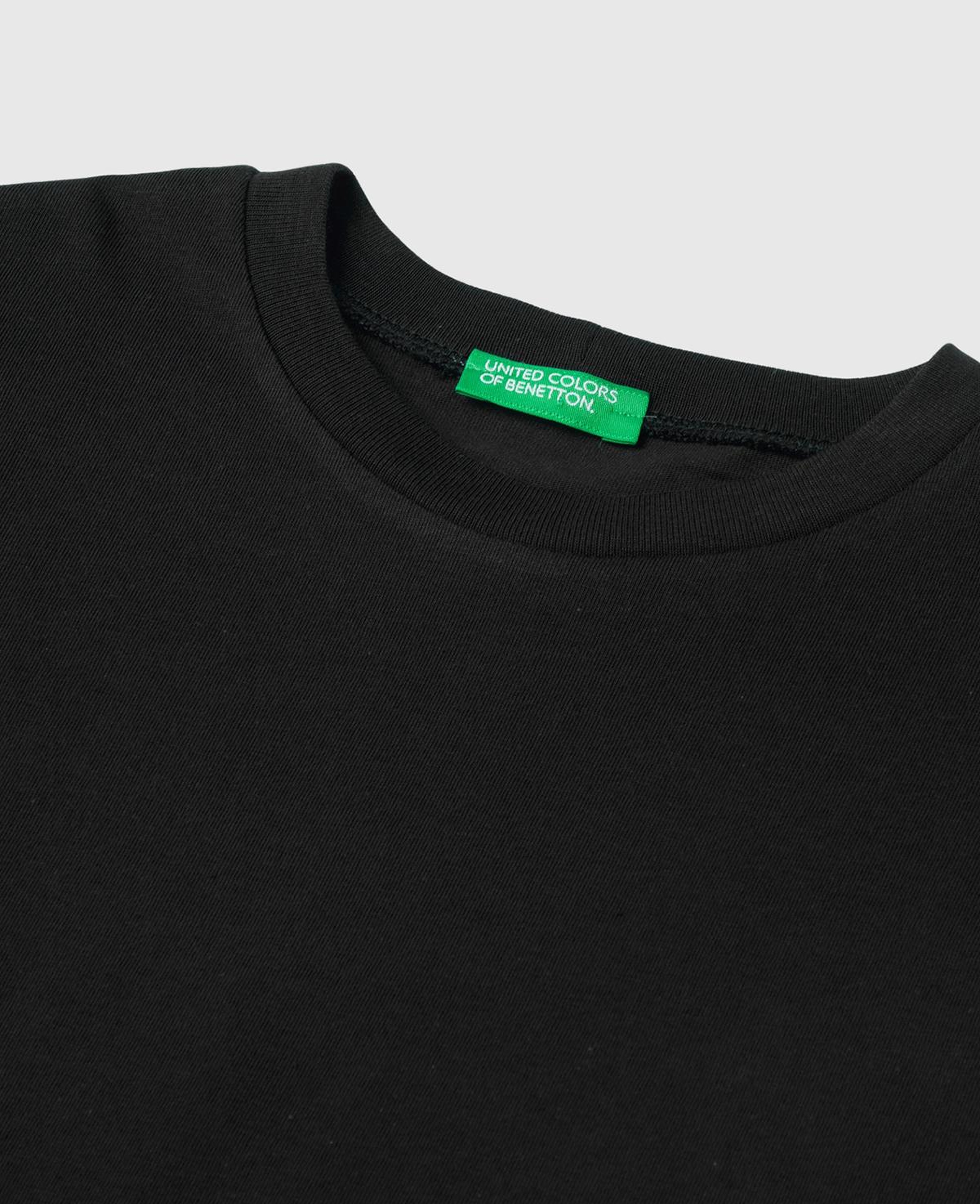 Erkek Çocuk Siyah Basic T-Shirt