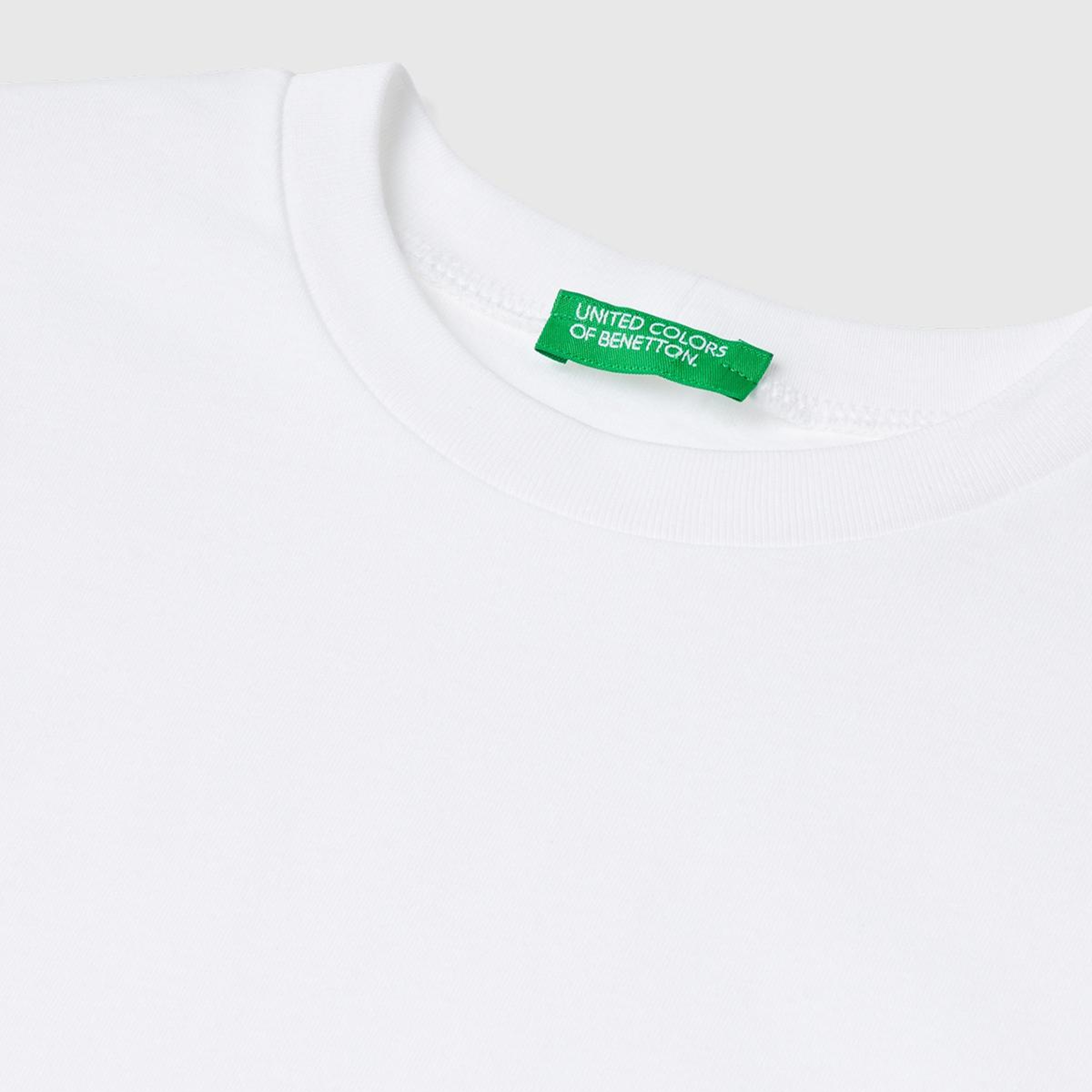 Erkek Çocuk Beyaz Basic T-Shirt