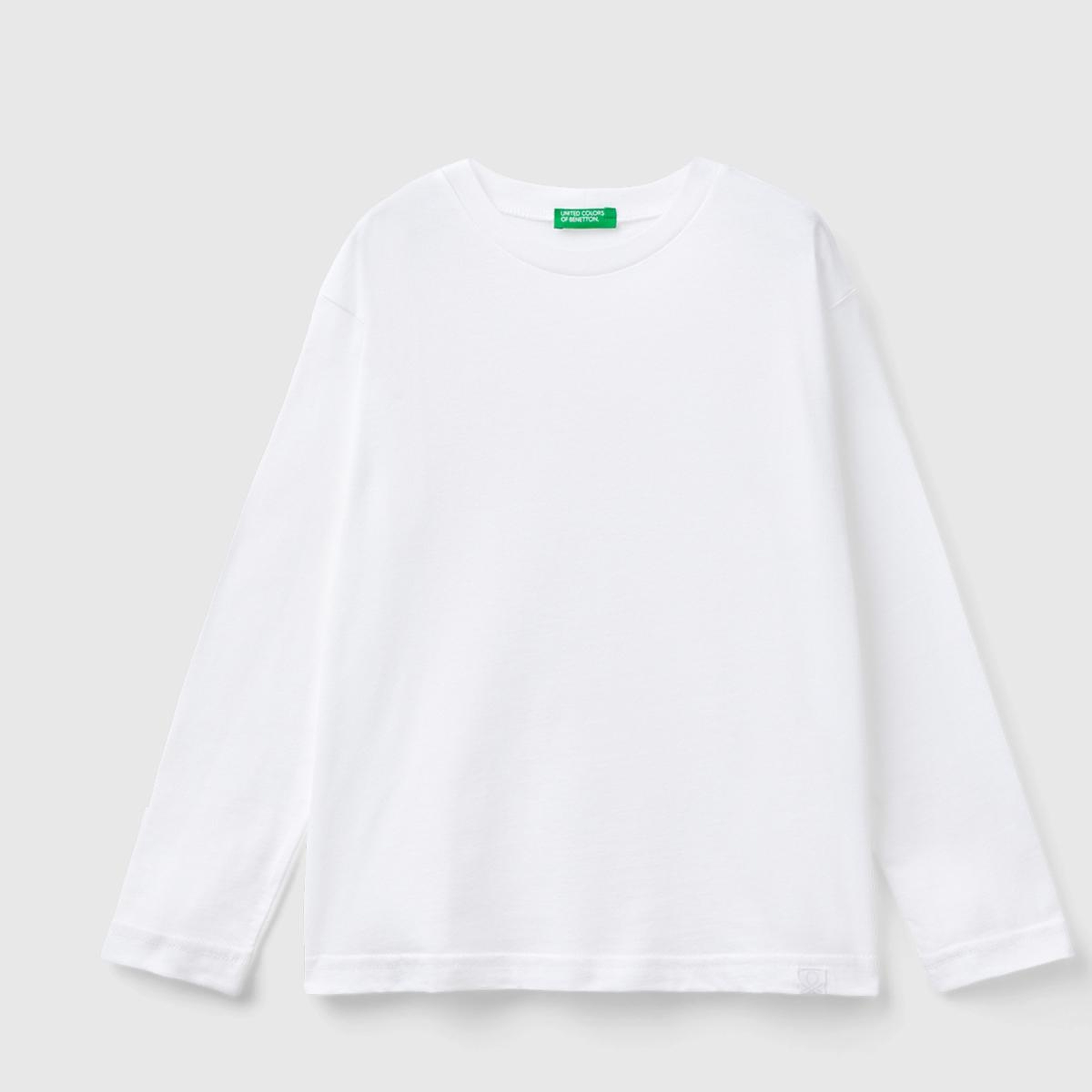 Erkek Çocuk Beyaz Basic T-Shirt