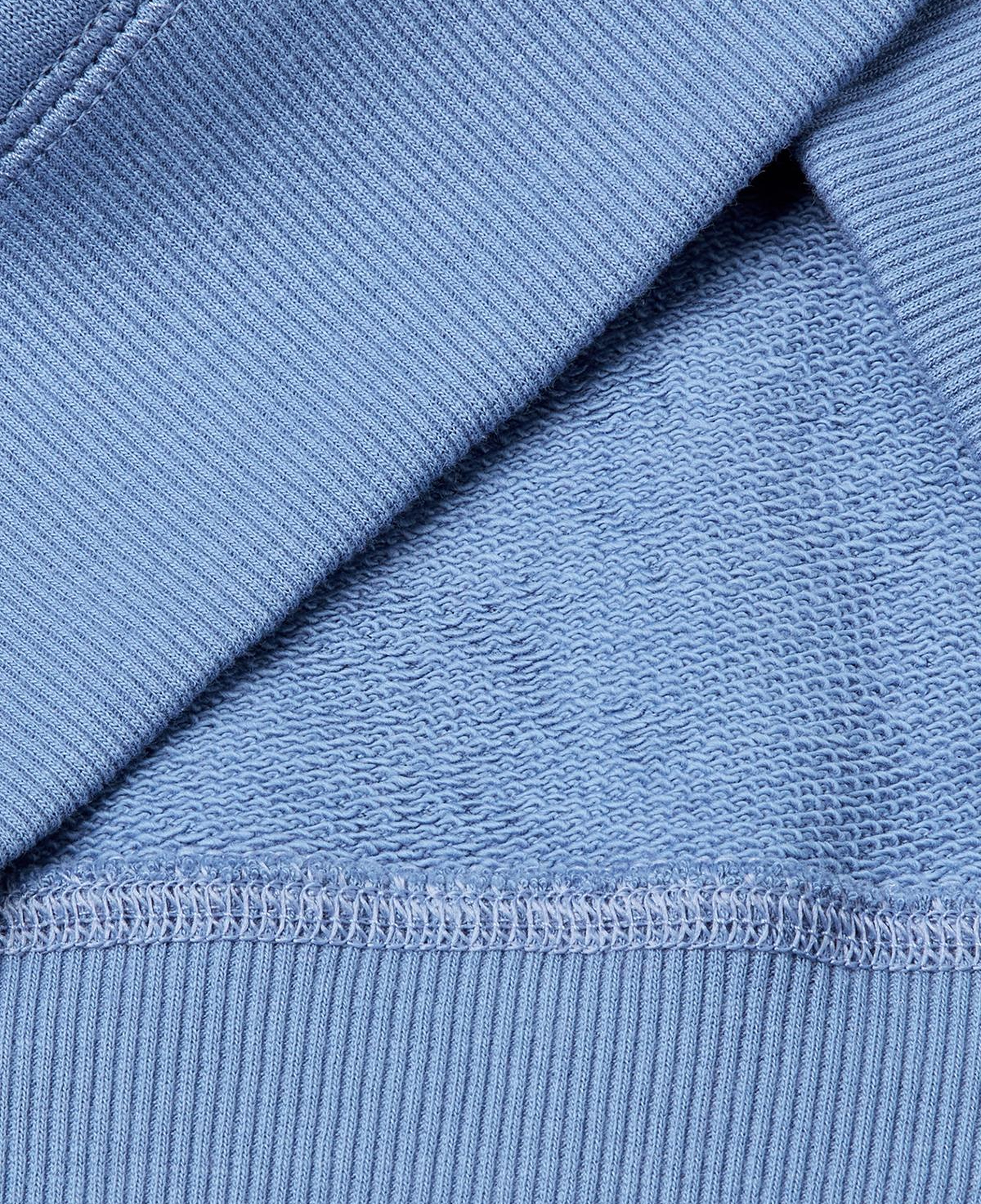 Erkek Çocuk Havacı Mavi Logolu Sweatshirt