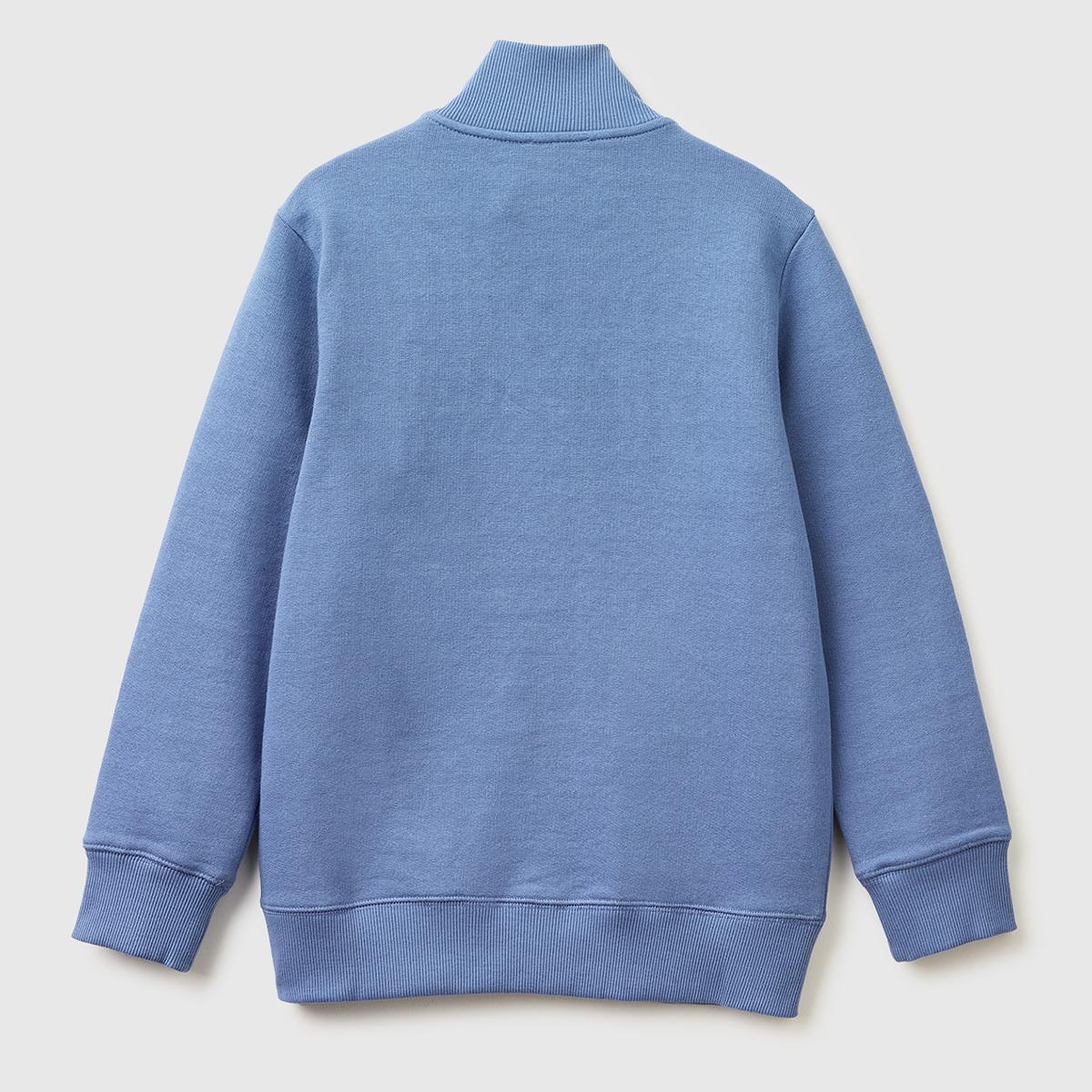 Erkek Çocuk Havacı Mavi Logolu Sweatshirt